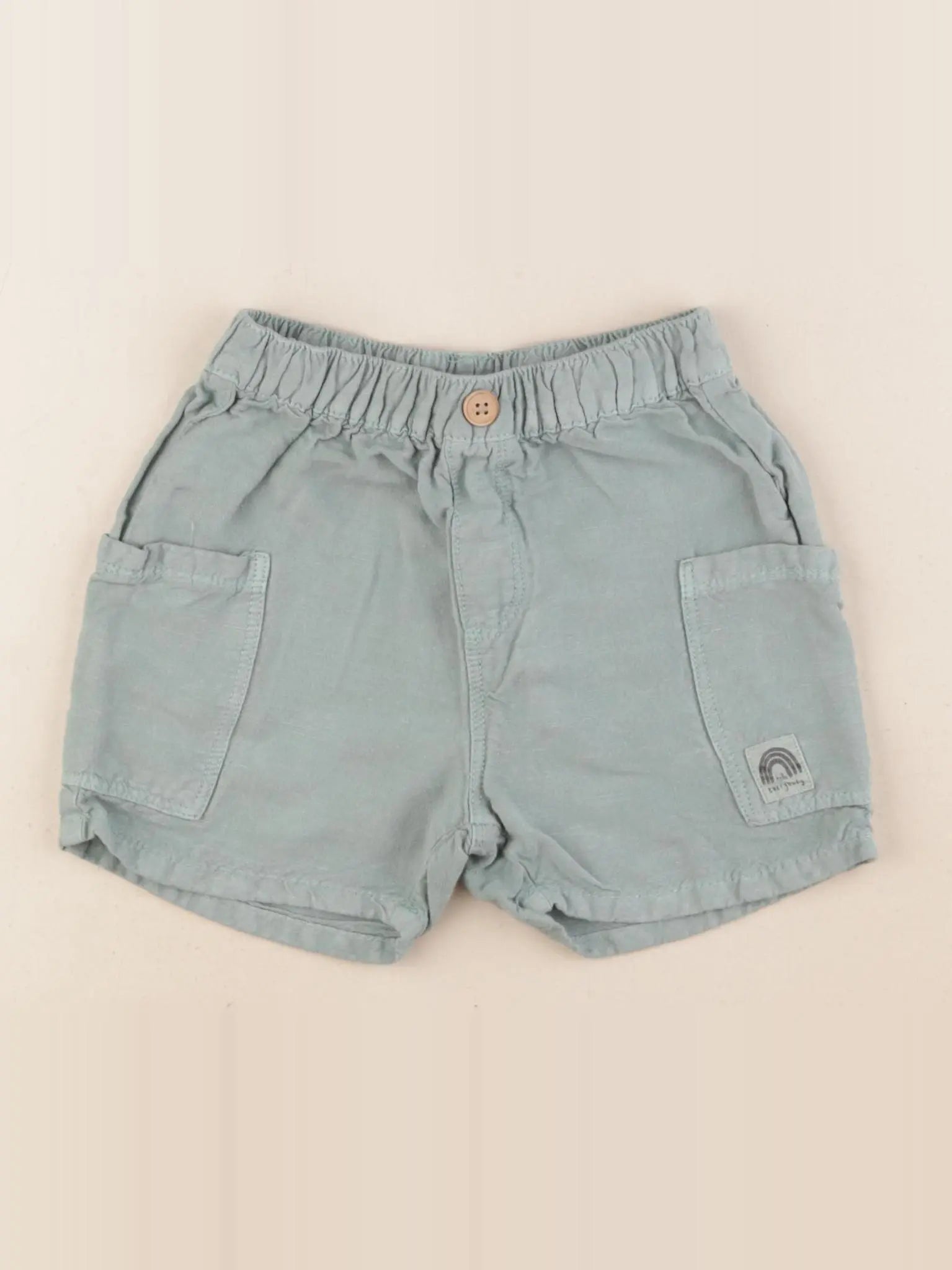 Zara - short vert - 18/24 mois