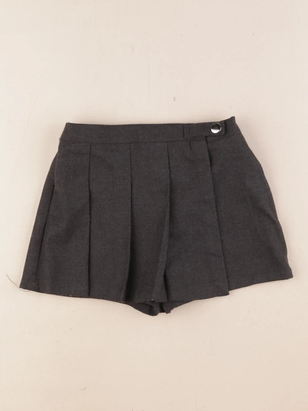 Vertbaudet - jupe short gris - 4 ans
