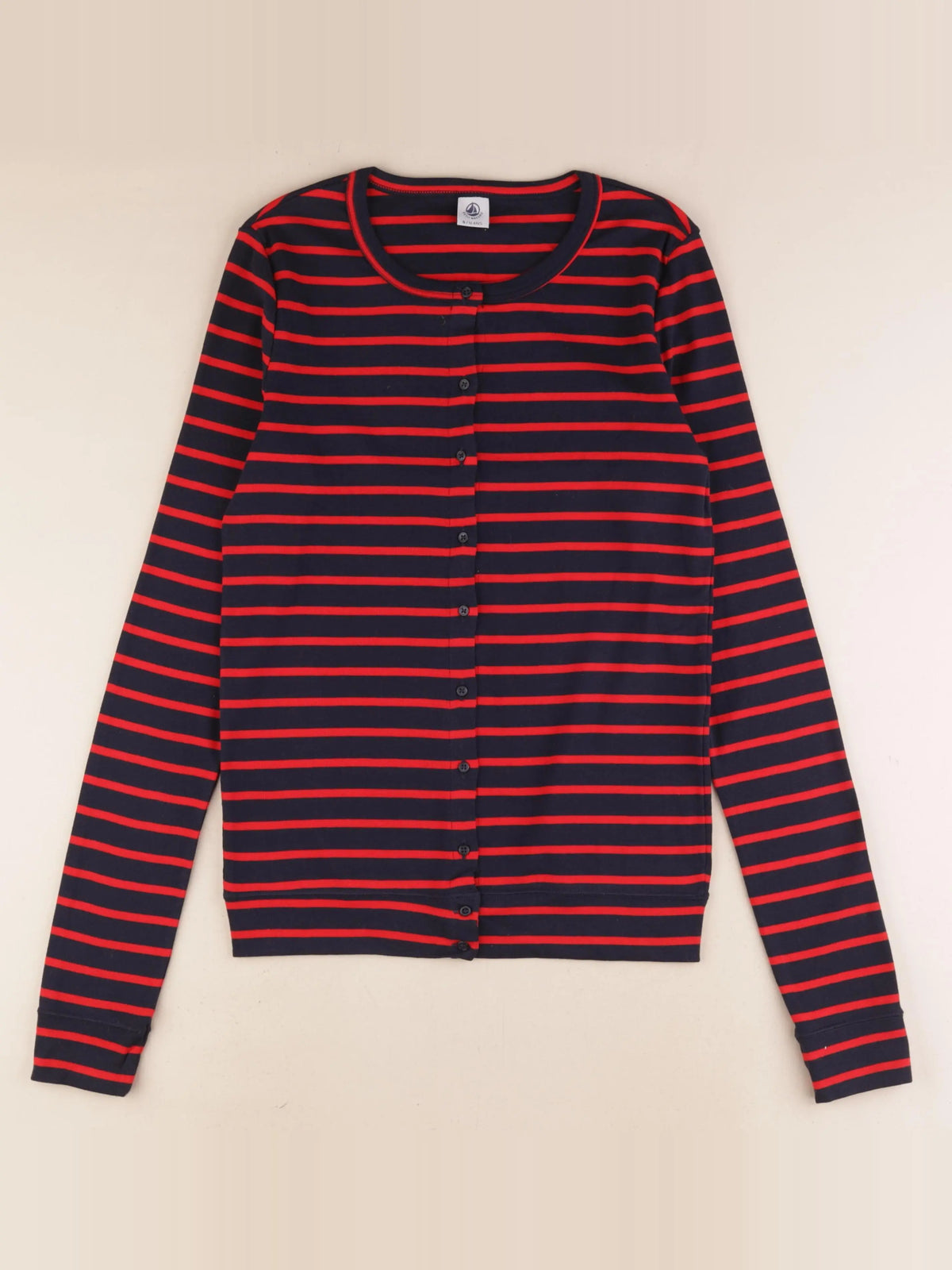 Petit Bateau - tee-shirt rouge - 16 ans