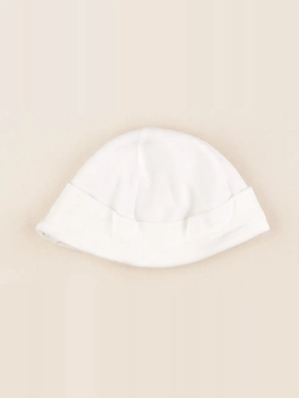 Petit Bateau - bonnet de naissance blanc - 3 mois