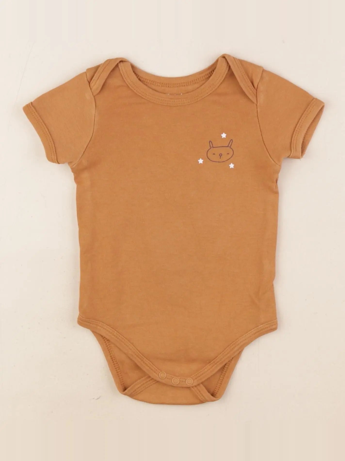 Vertbaudet - body marron - 6 mois