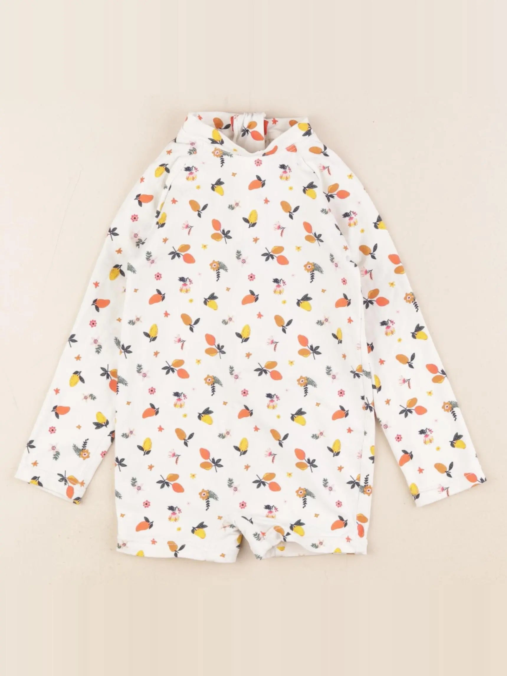 Boutchou - combi de bain blanc - 18 mois