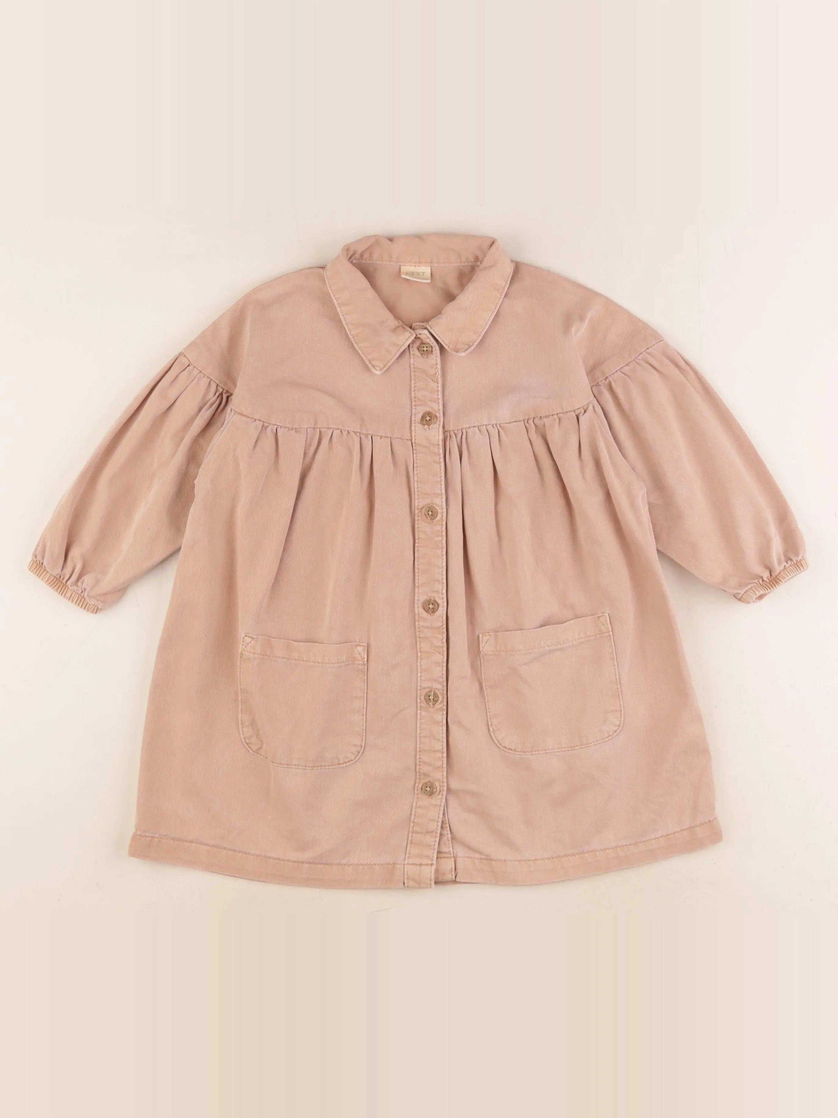 Next - robe beige - 2/3 ans