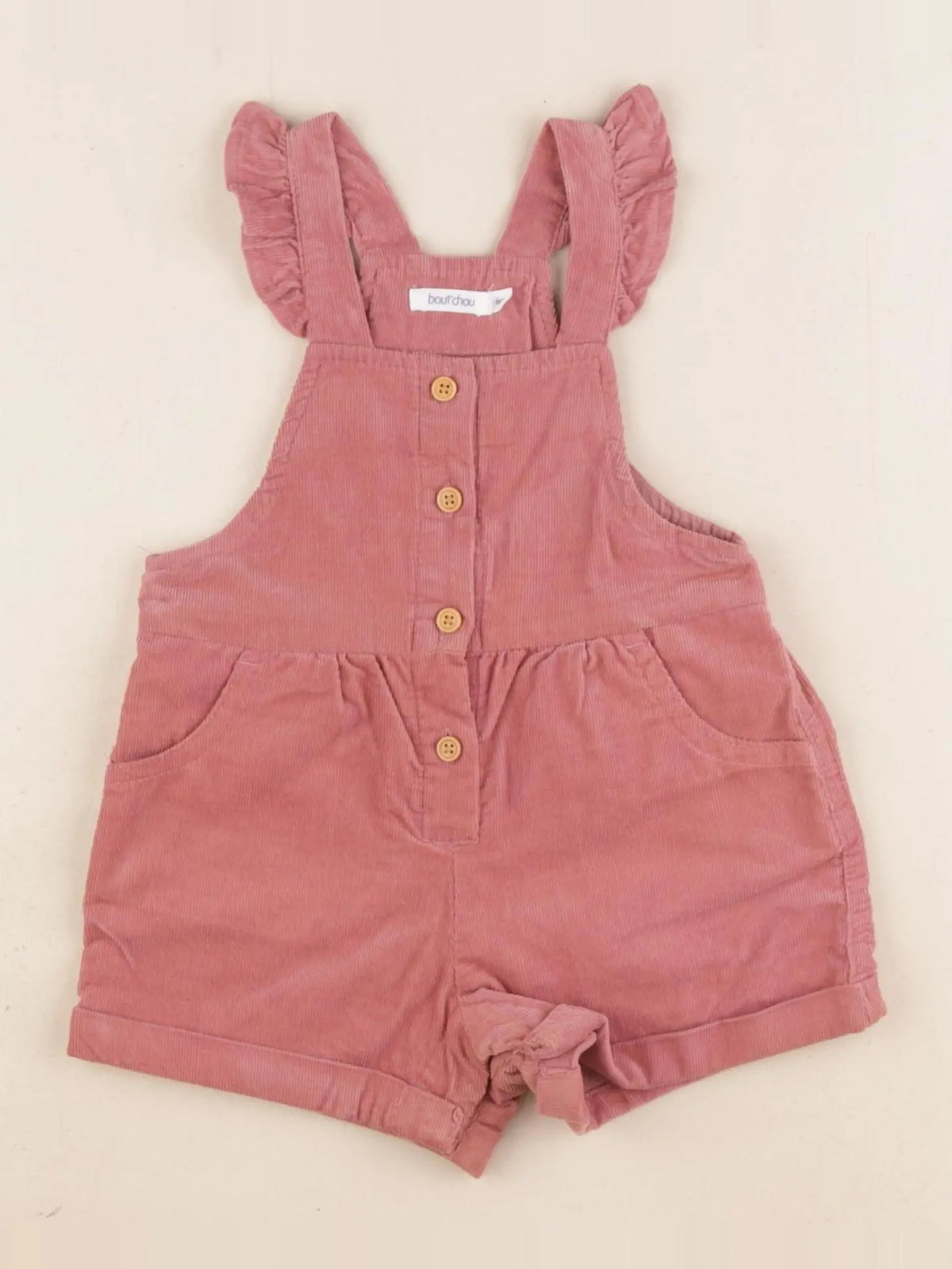 Boutchou - combinaison rose - 6 mois