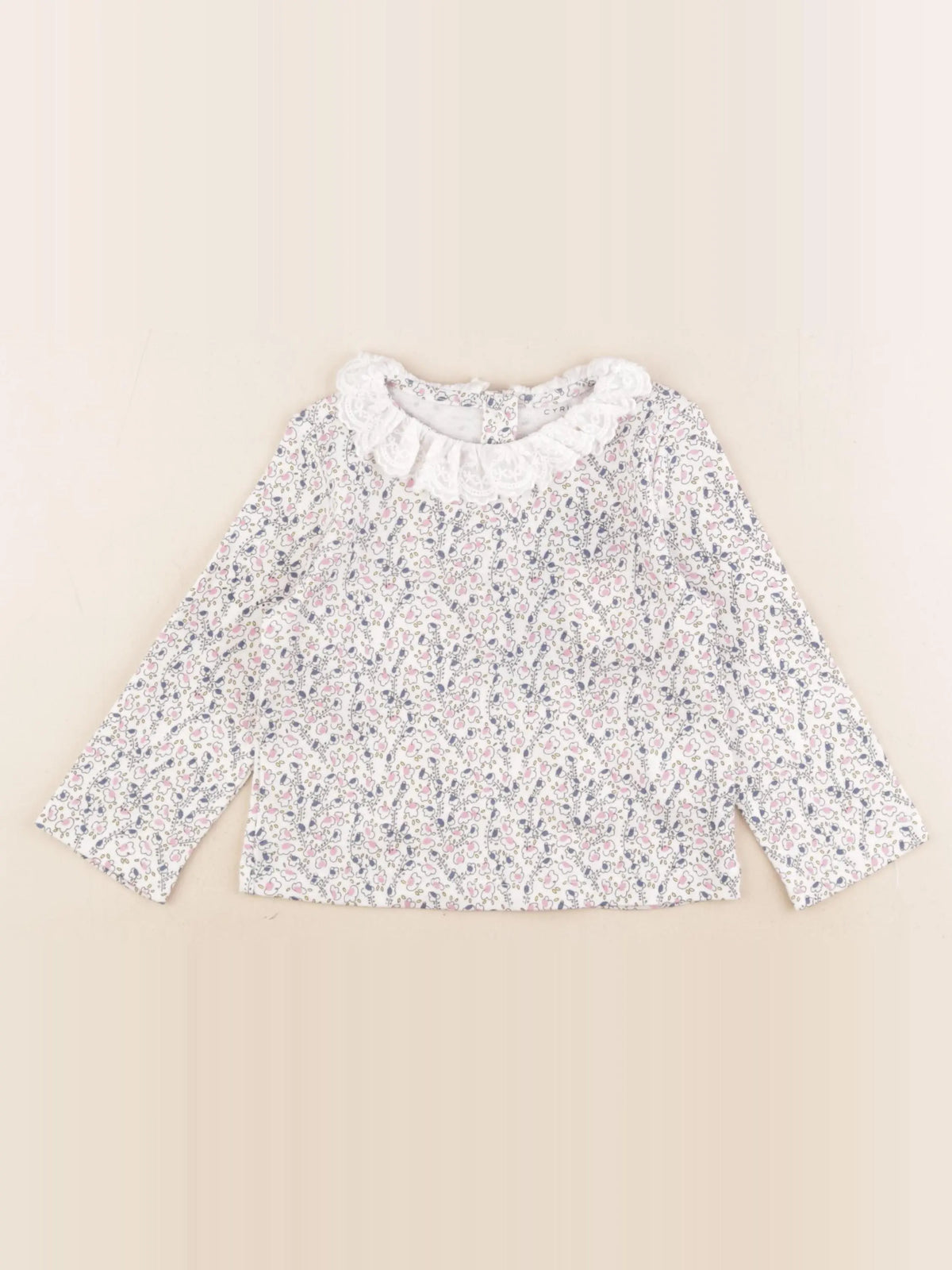 Cyrillus - tee-shirt blanc - 24 mois