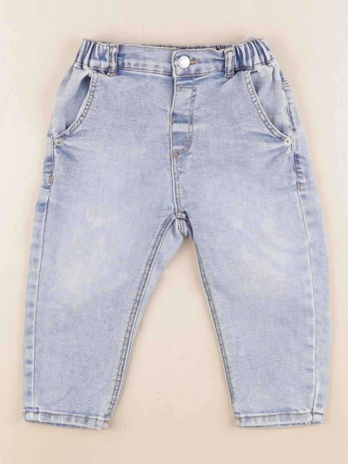 Zara - jean bleu - 12/18 mois