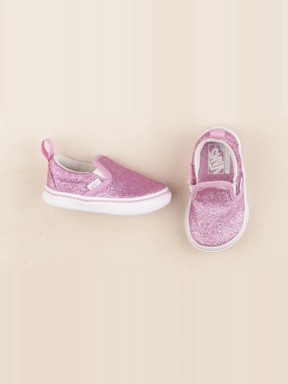 Vans - tennis élastiqué rose - pointure 20