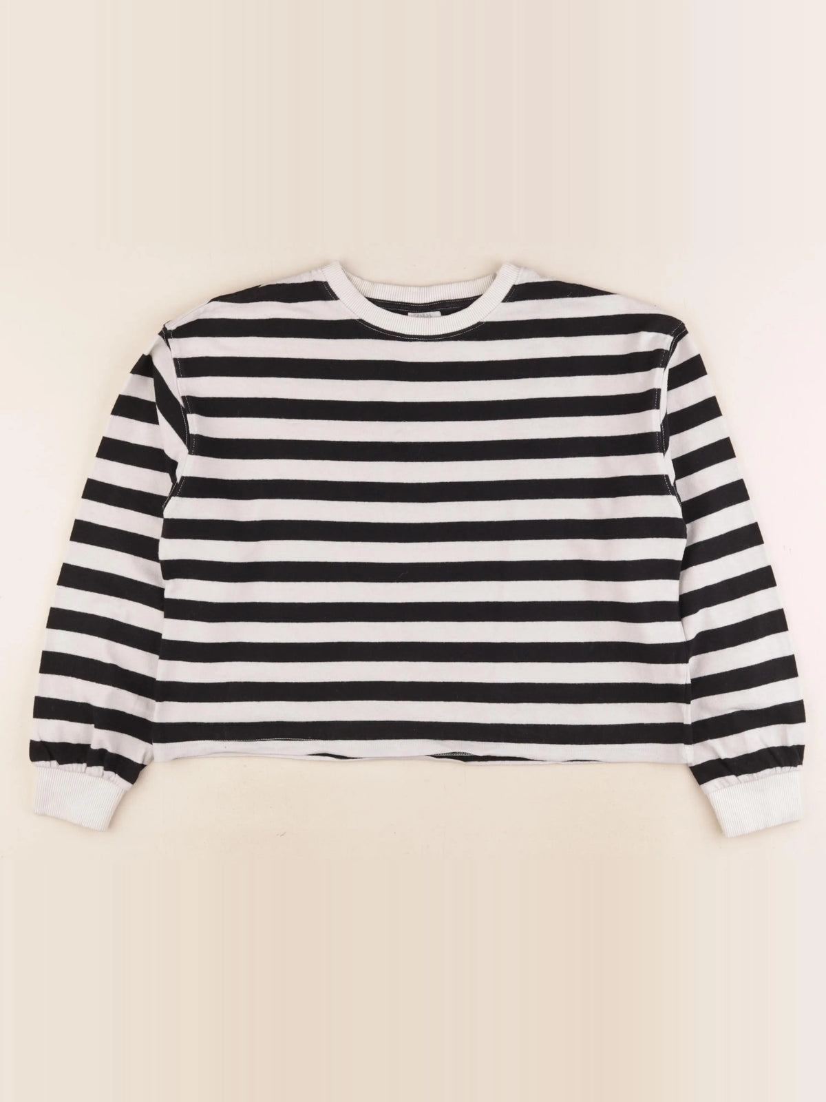 Zara - tee-shirt blanc, noir - 13/14 ans
