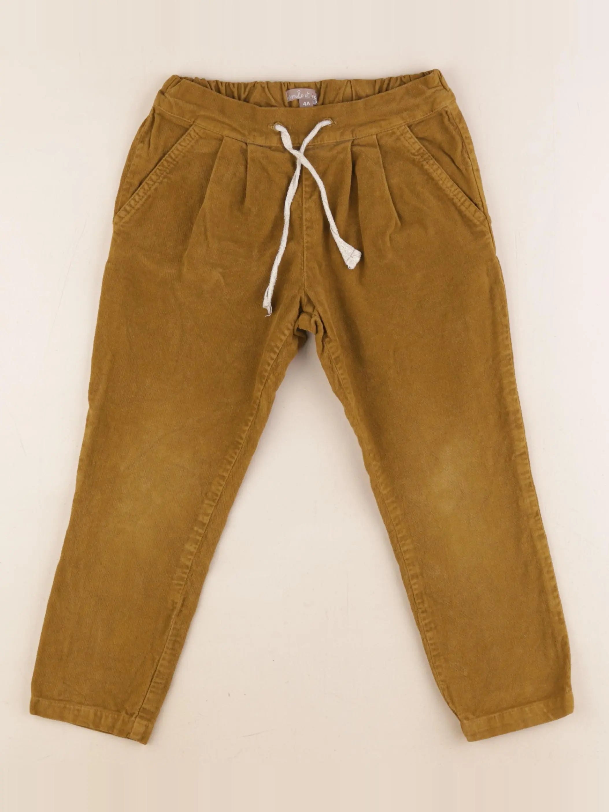 Emile et Ida - pantalon vert - 4 ans