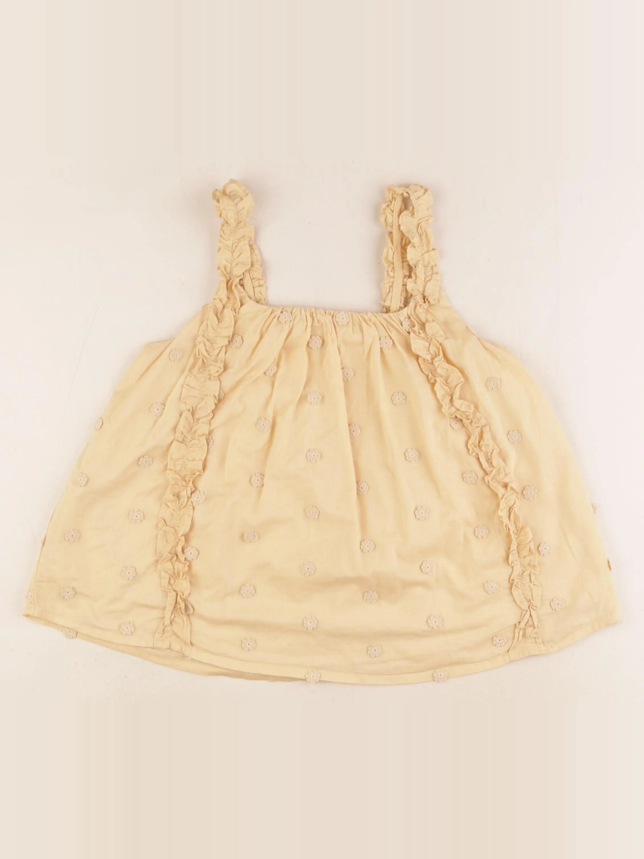 Mango - blouse jaune - 10 ans