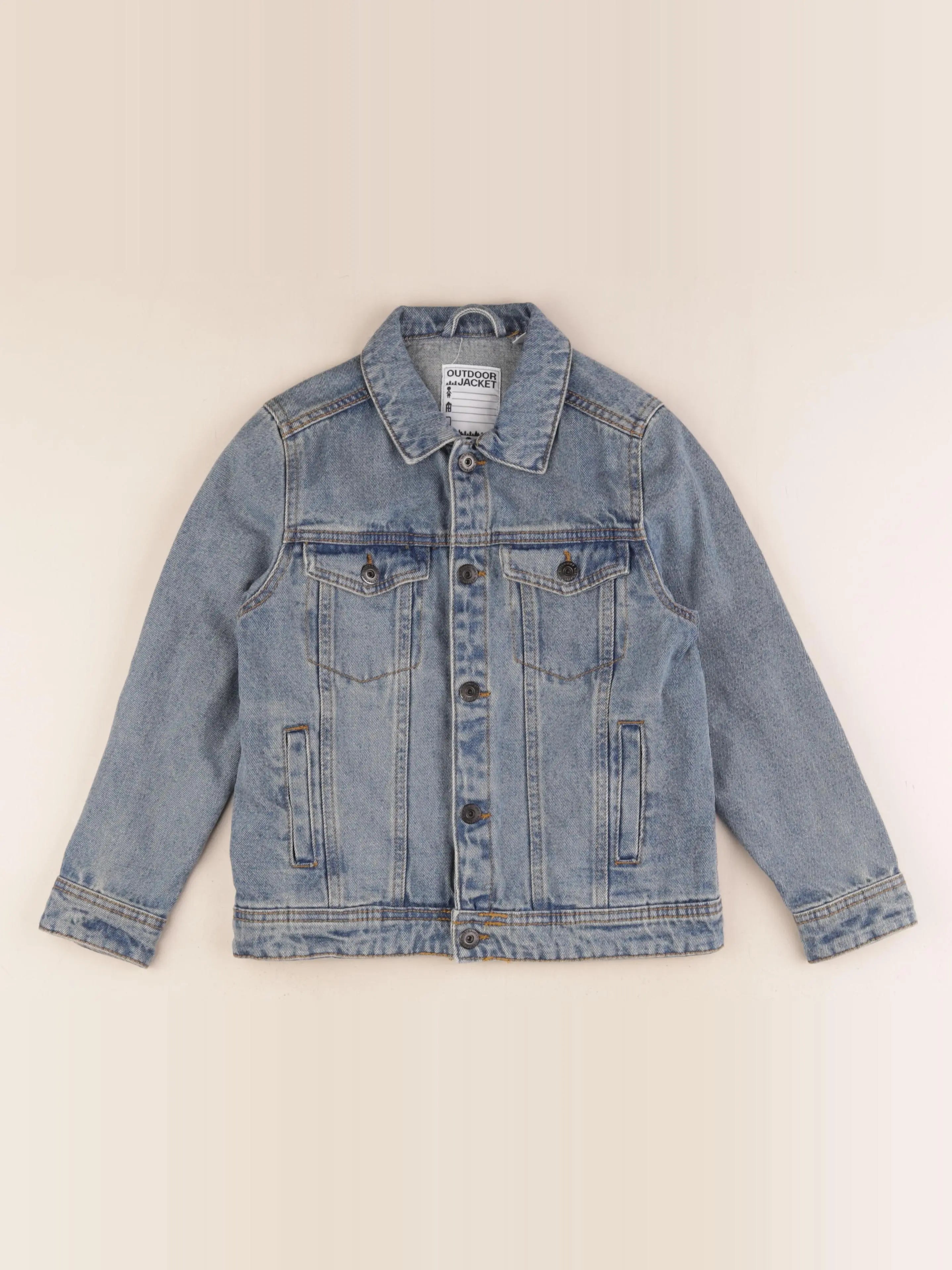 Vertbaudet - veste bleu - 8 ans