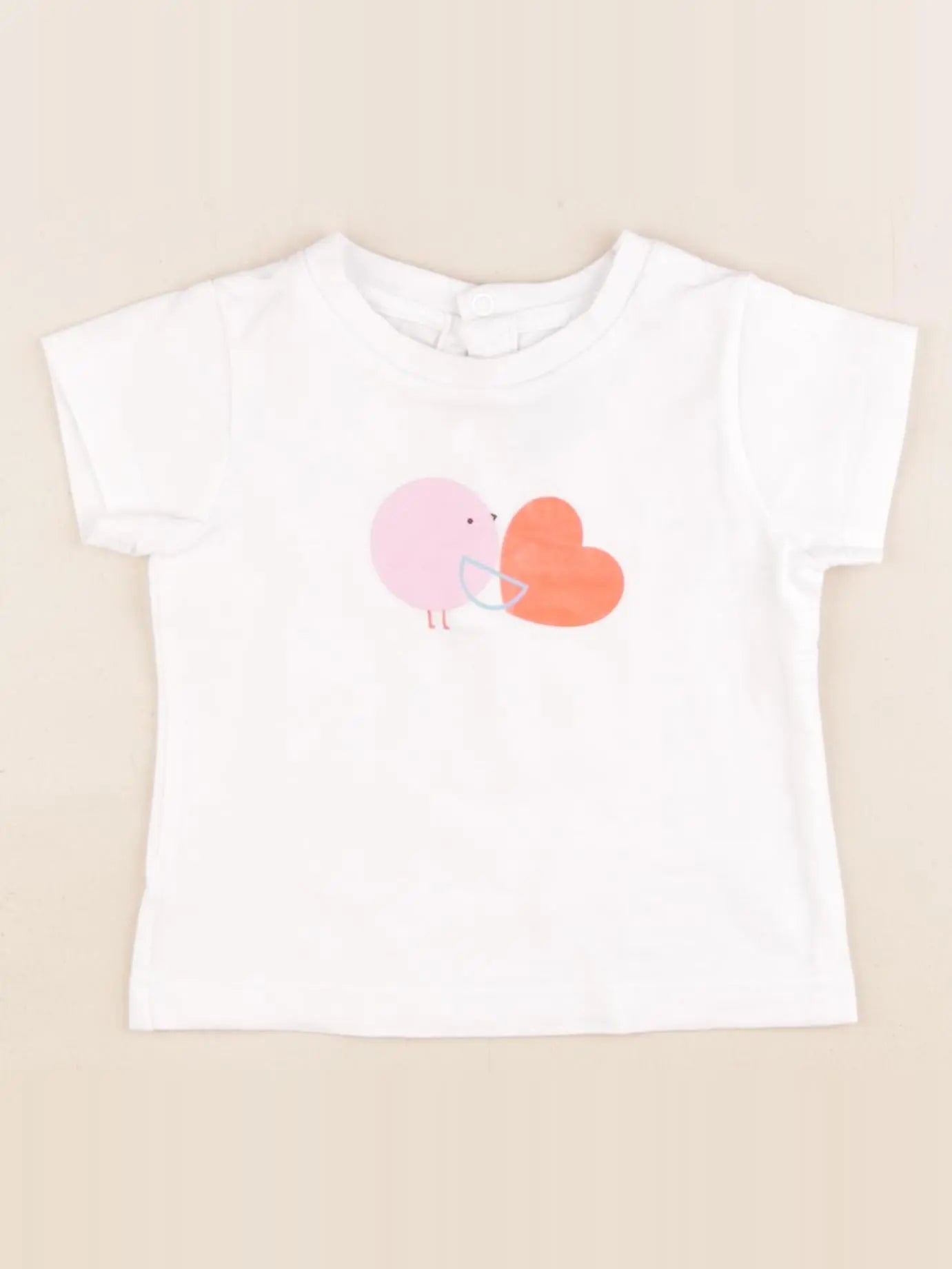 Jacadi - tee-shirt blanc - 12 mois