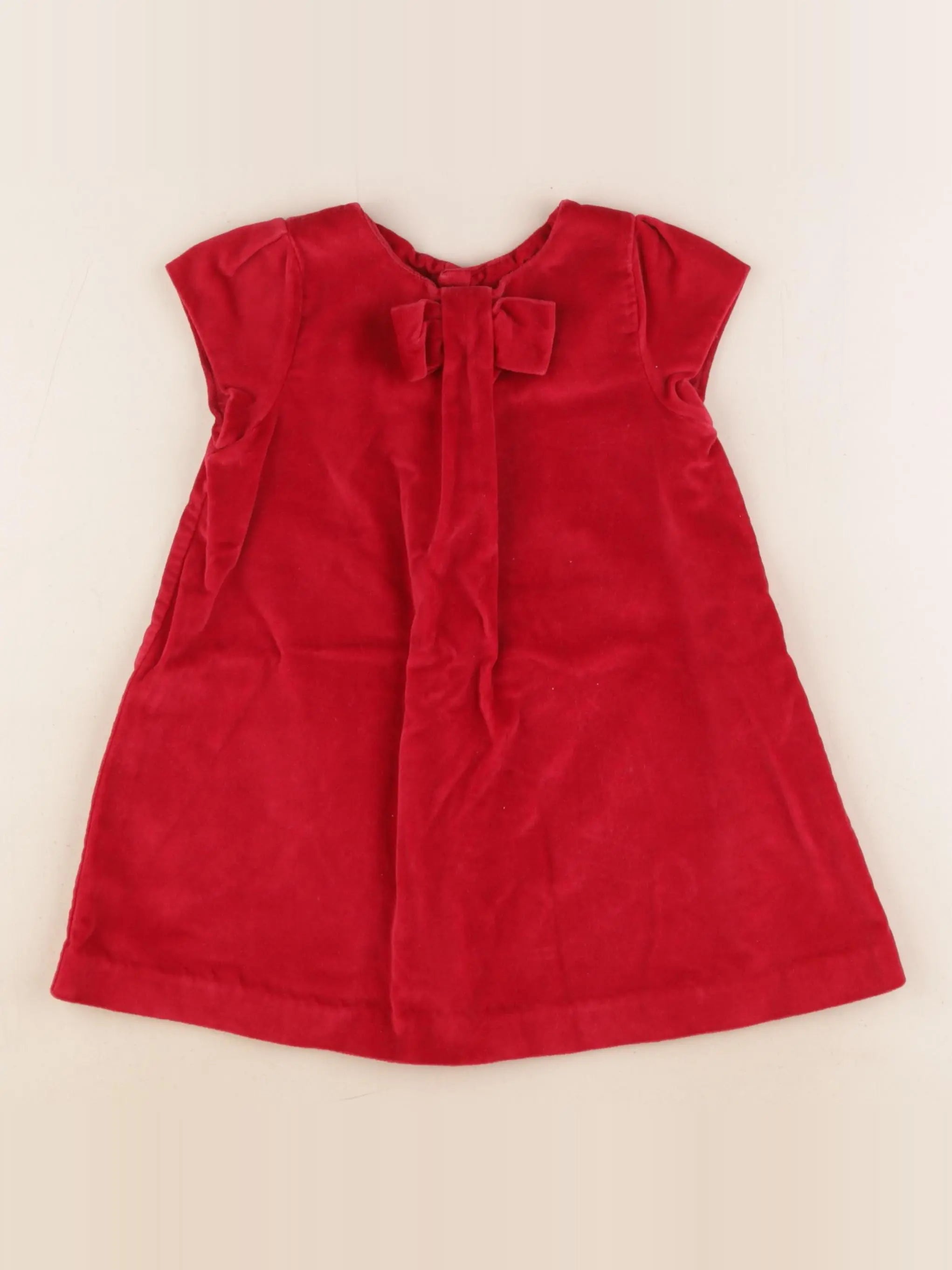 Jacadi - robe rouge - 24 mois