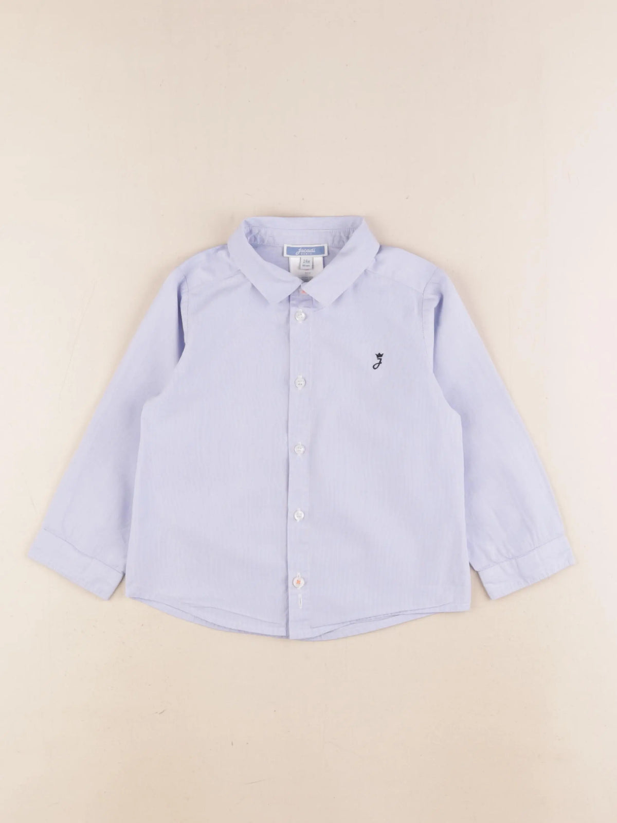 Jacadi - chemise bleu - 24 mois