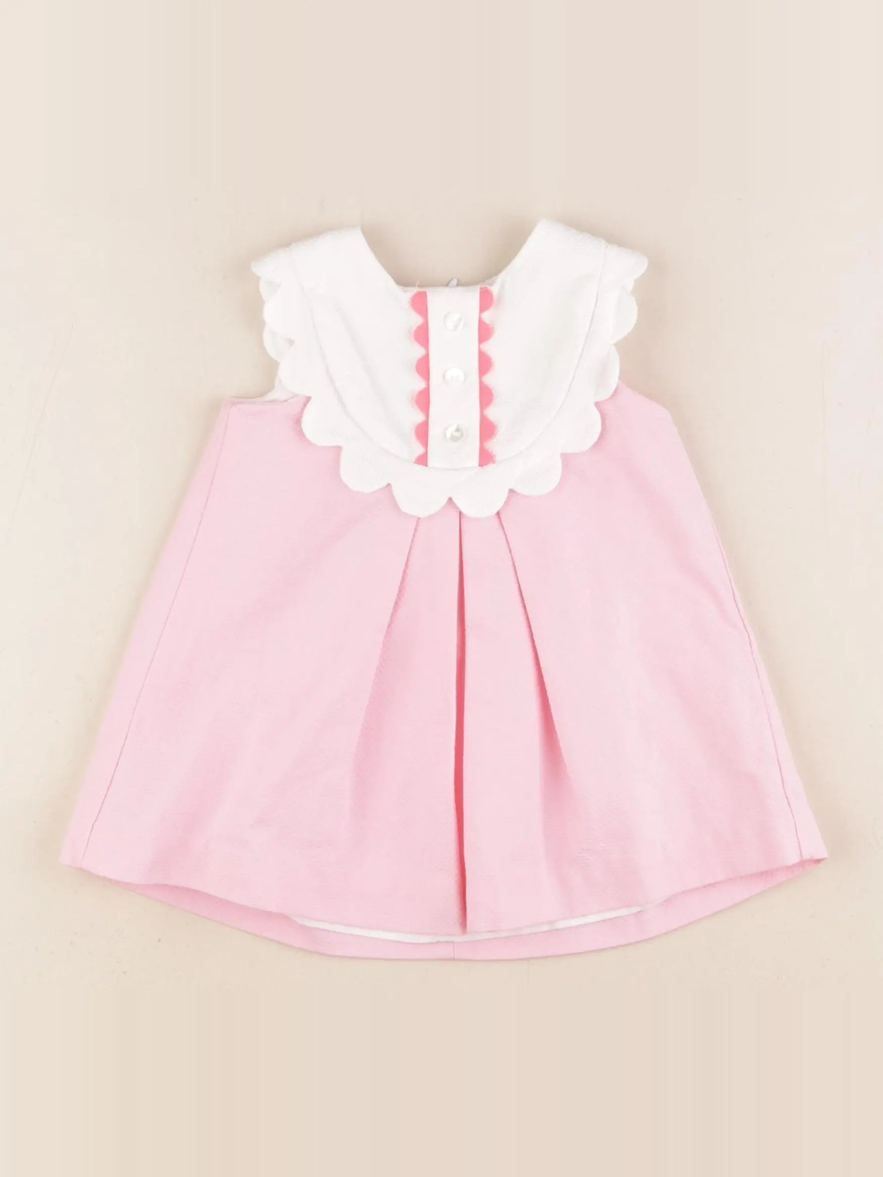 Jacadi - robe rose - 6 mois