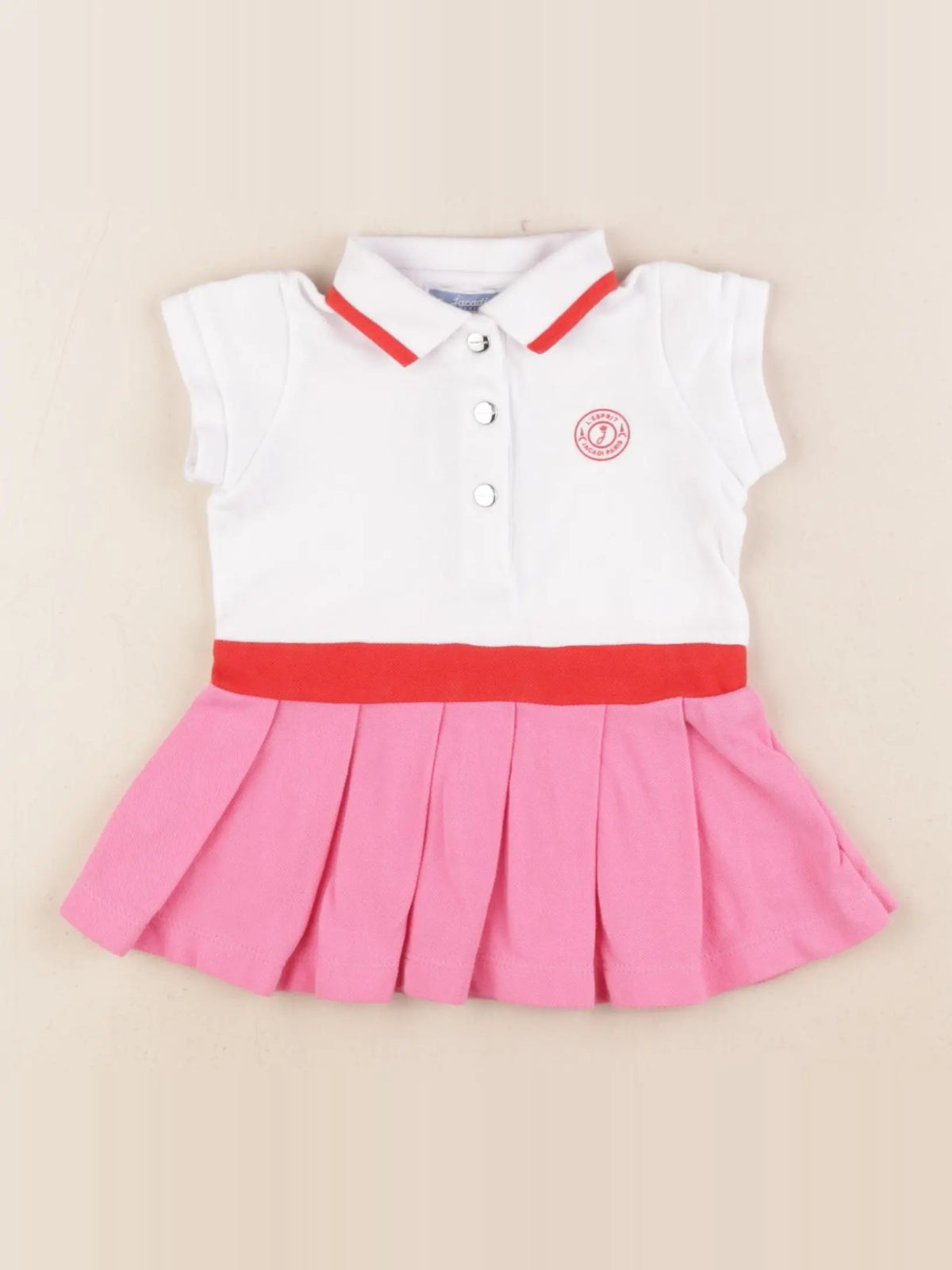 Jacadi - robe blanc - 6 mois