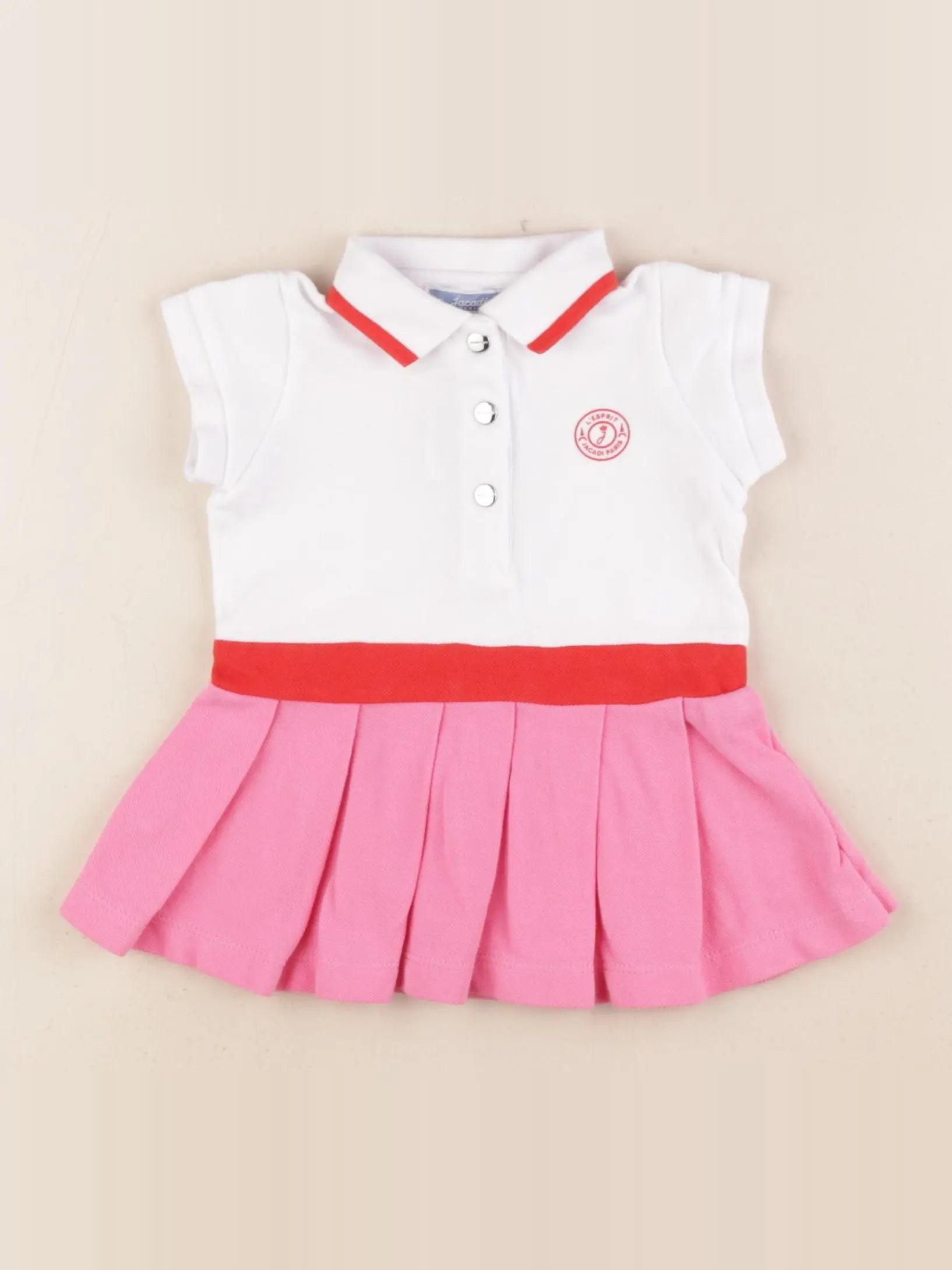 Jacadi - robe blanc - 6 mois