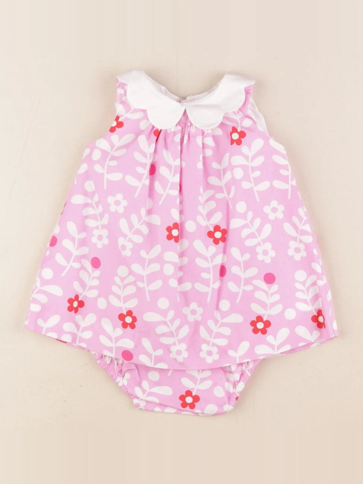 Jacadi - robe rose - 3 mois