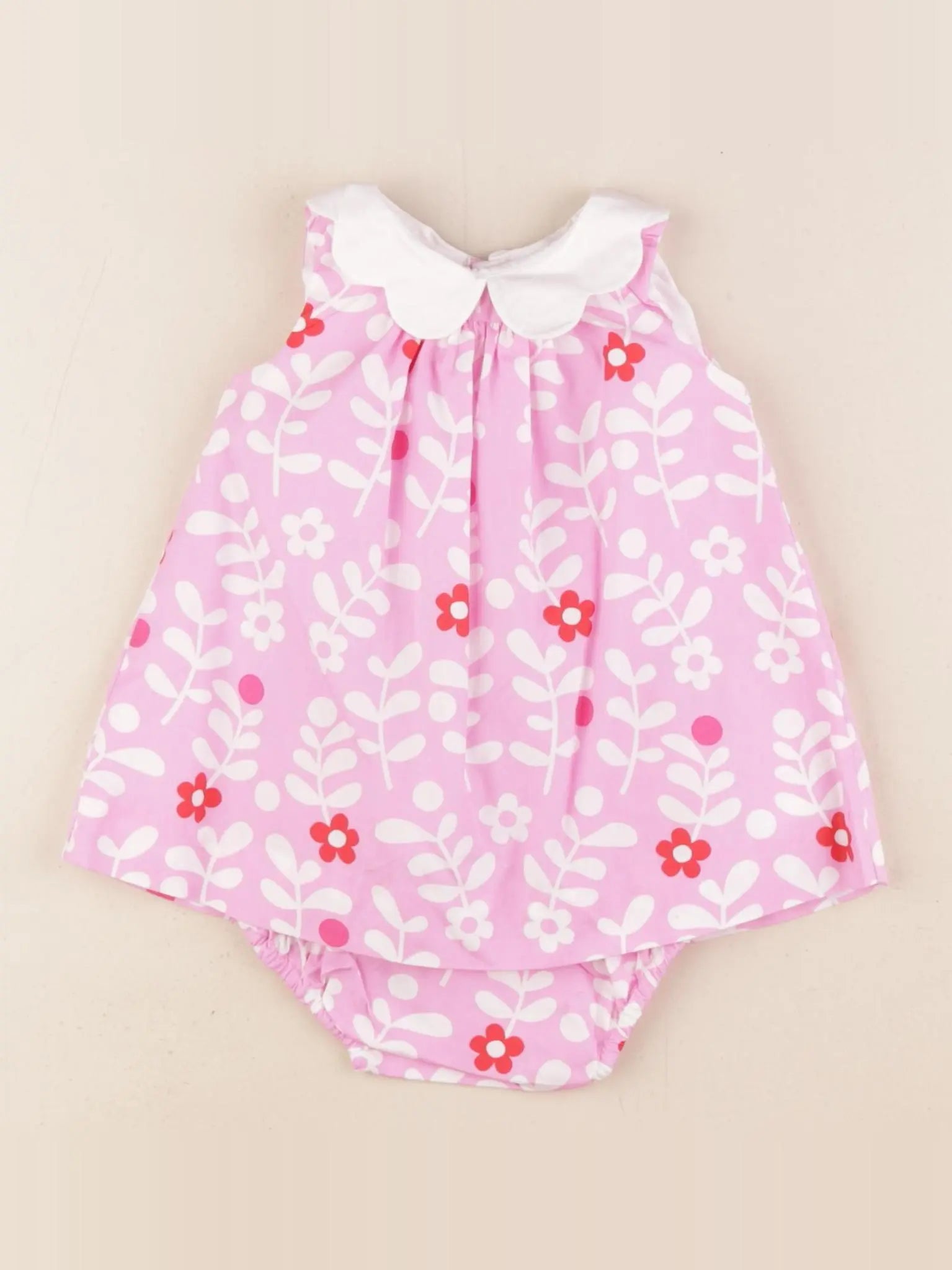 Jacadi - robe rose - 3 mois