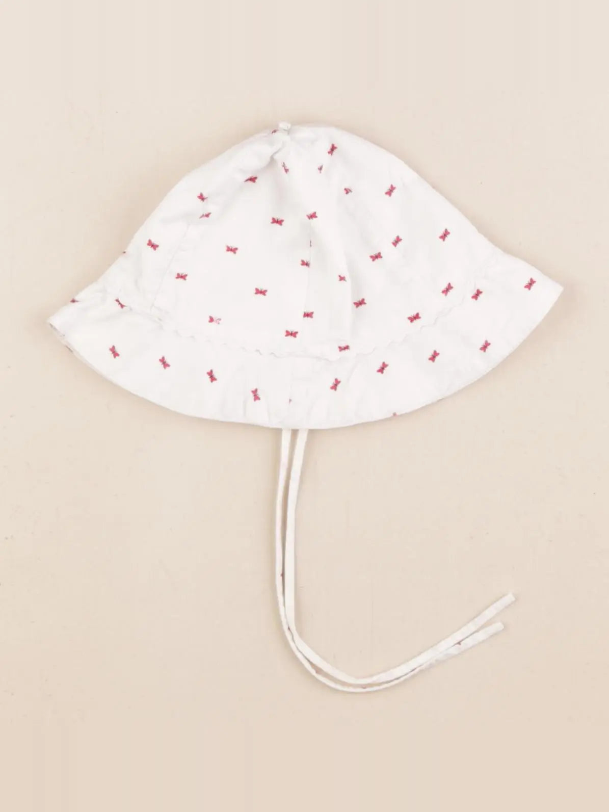 Jacadi - chapeau blanc - 0/6 mois
