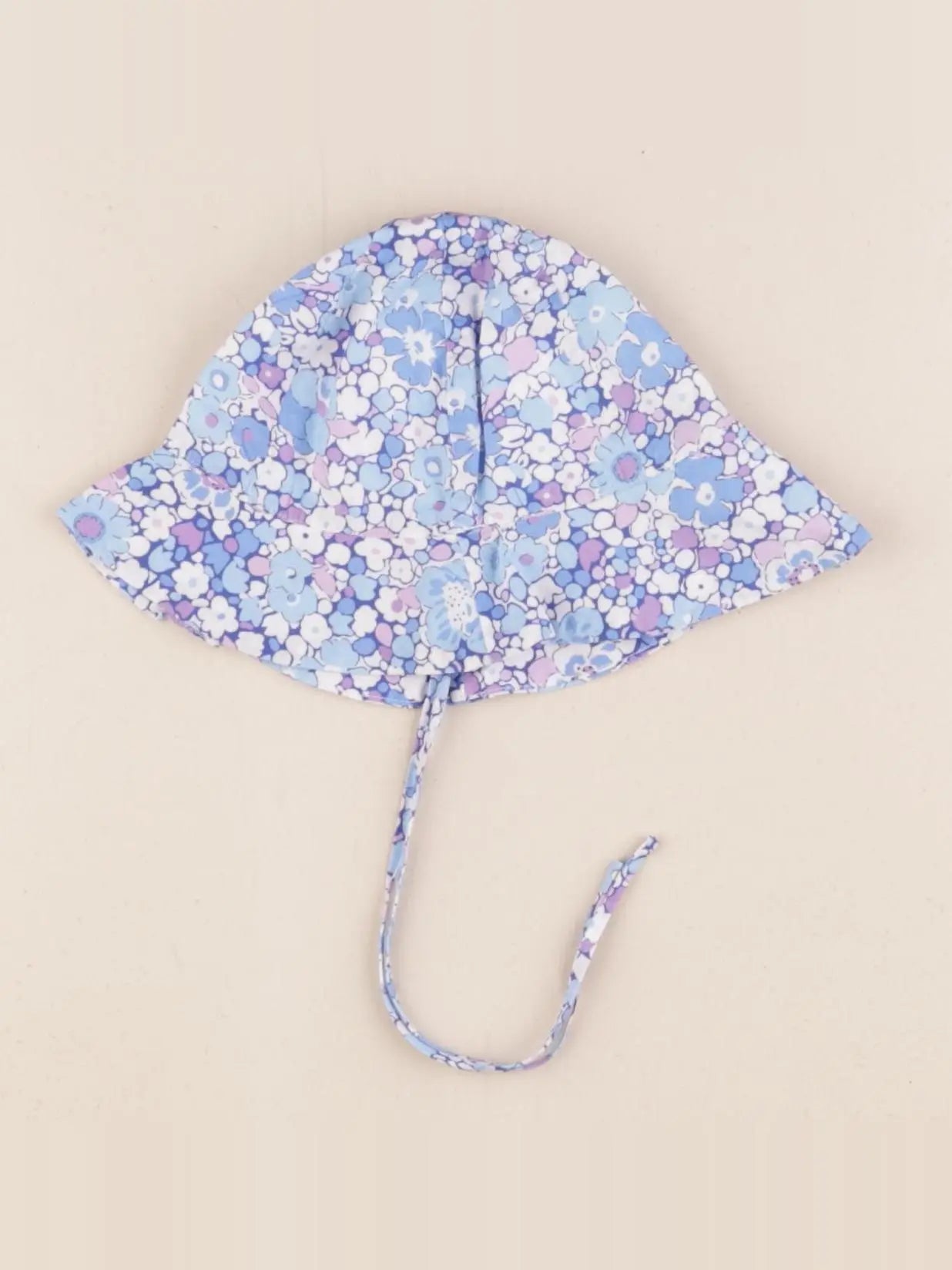 Jacadi - chapeau liberty bleu - 3/6 mois