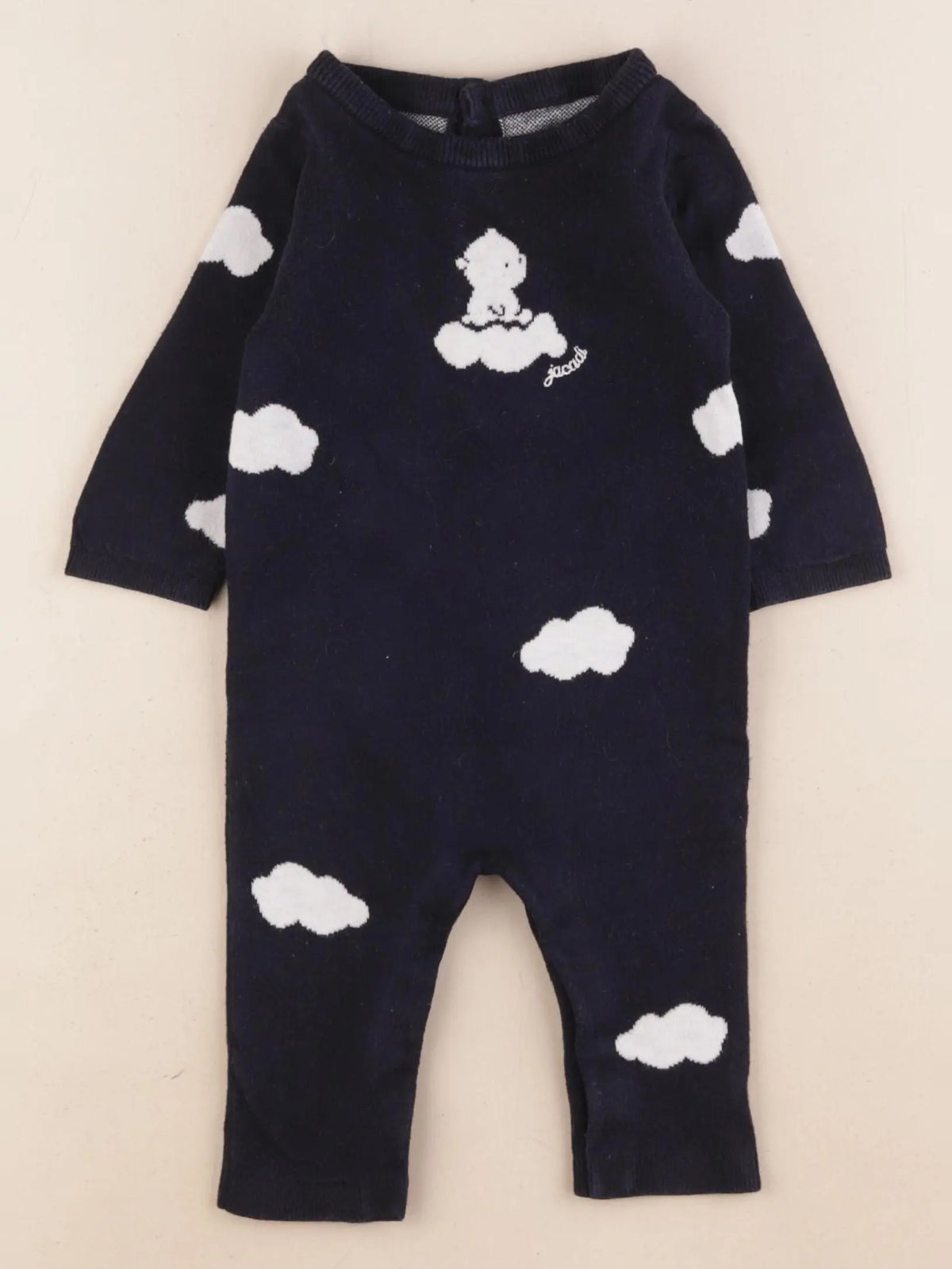 Jacadi - combinaison bleu - 6 mois