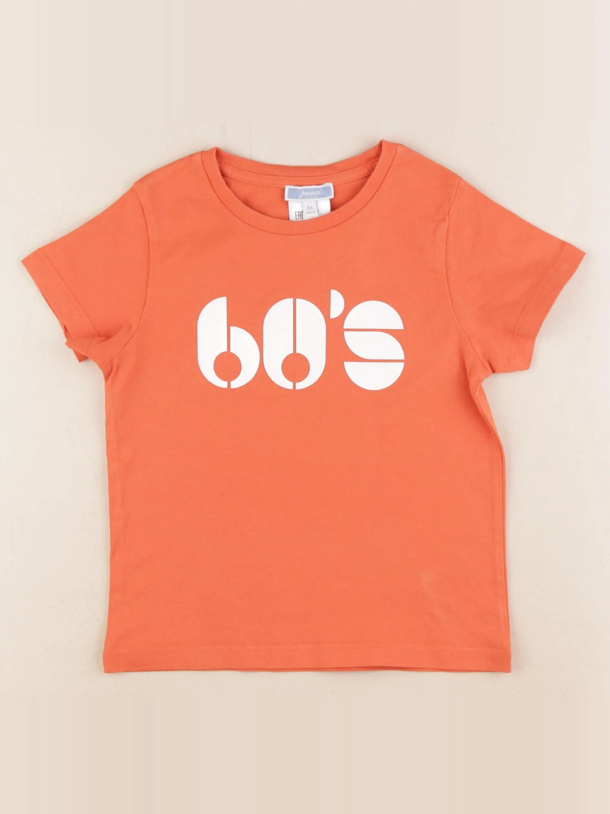 Jacadi - tee-shirt orange - 6 ans