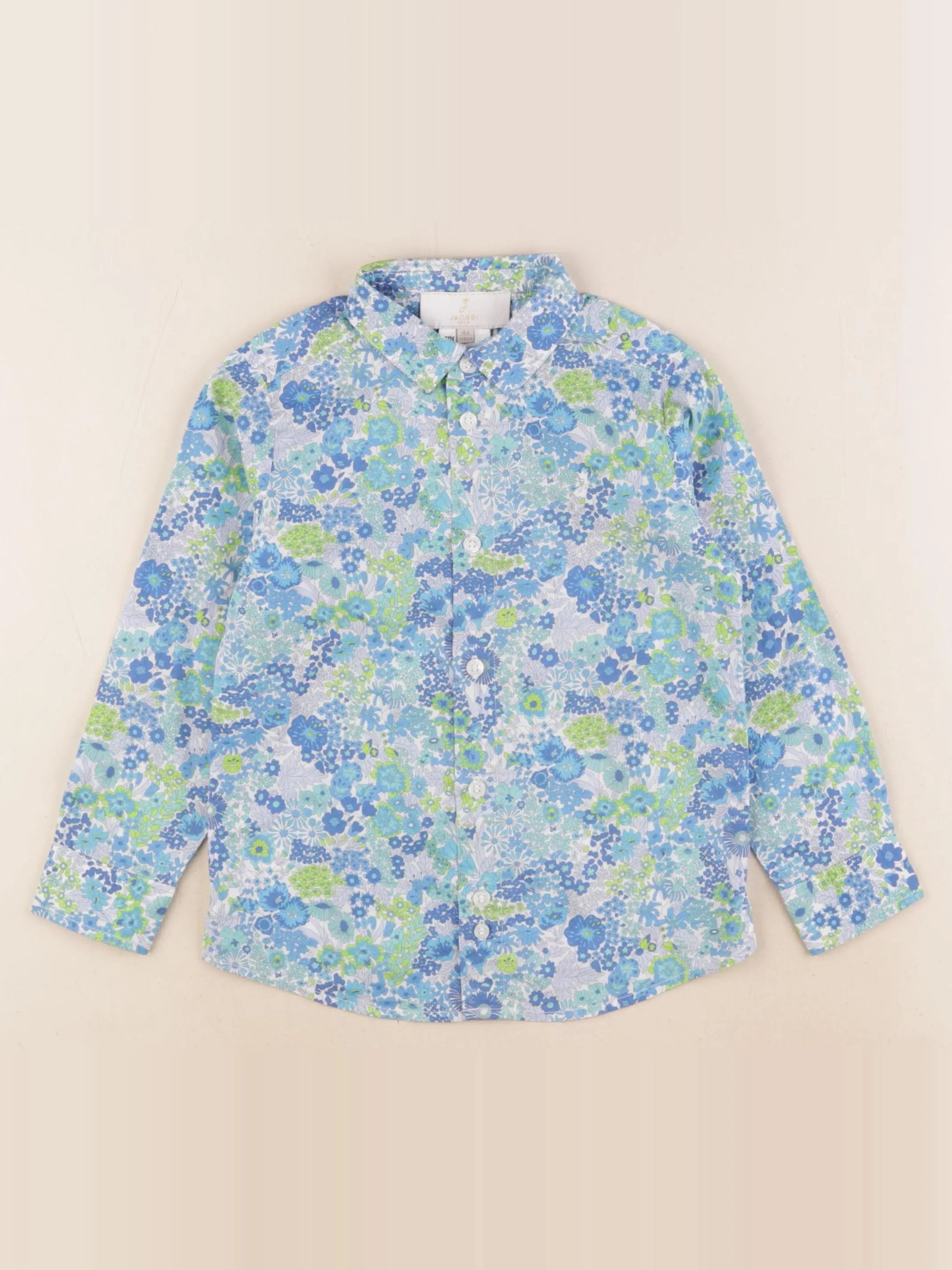 Jacadi - blouse bleu - 4 ans