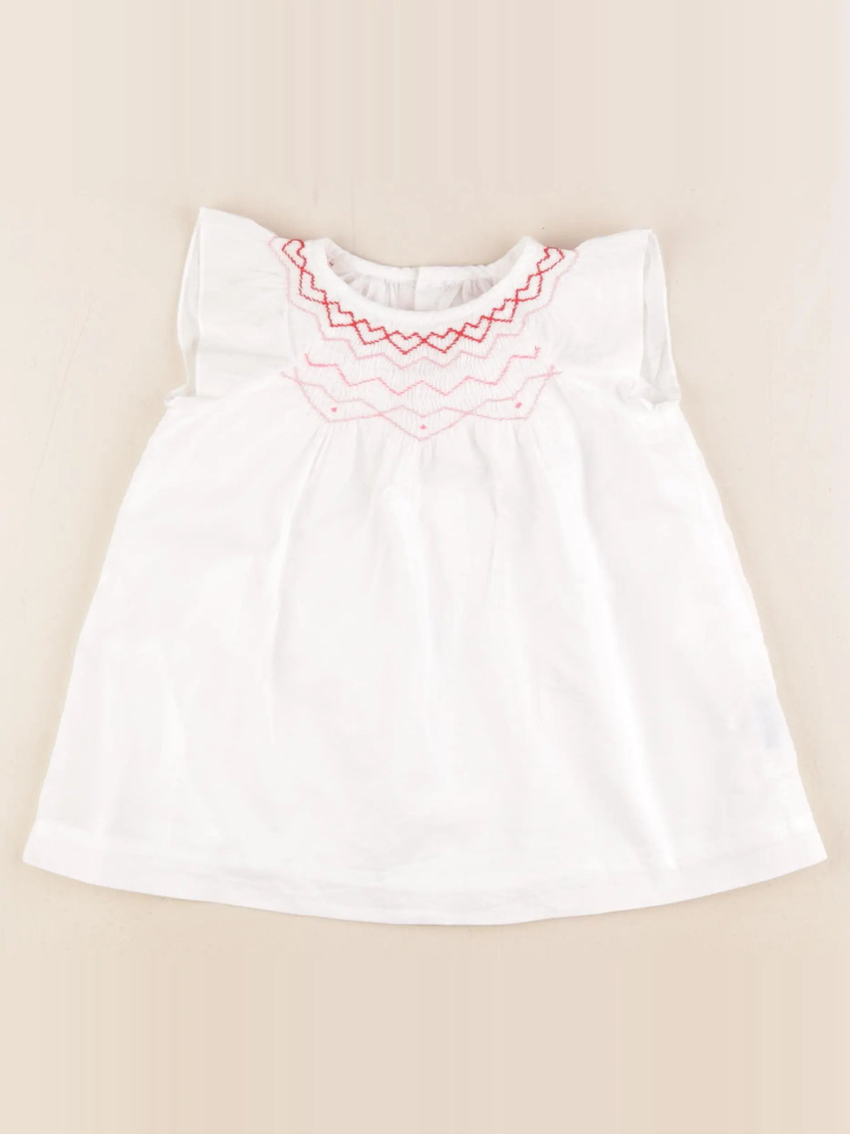Jacadi - robe blanc - 12 mois