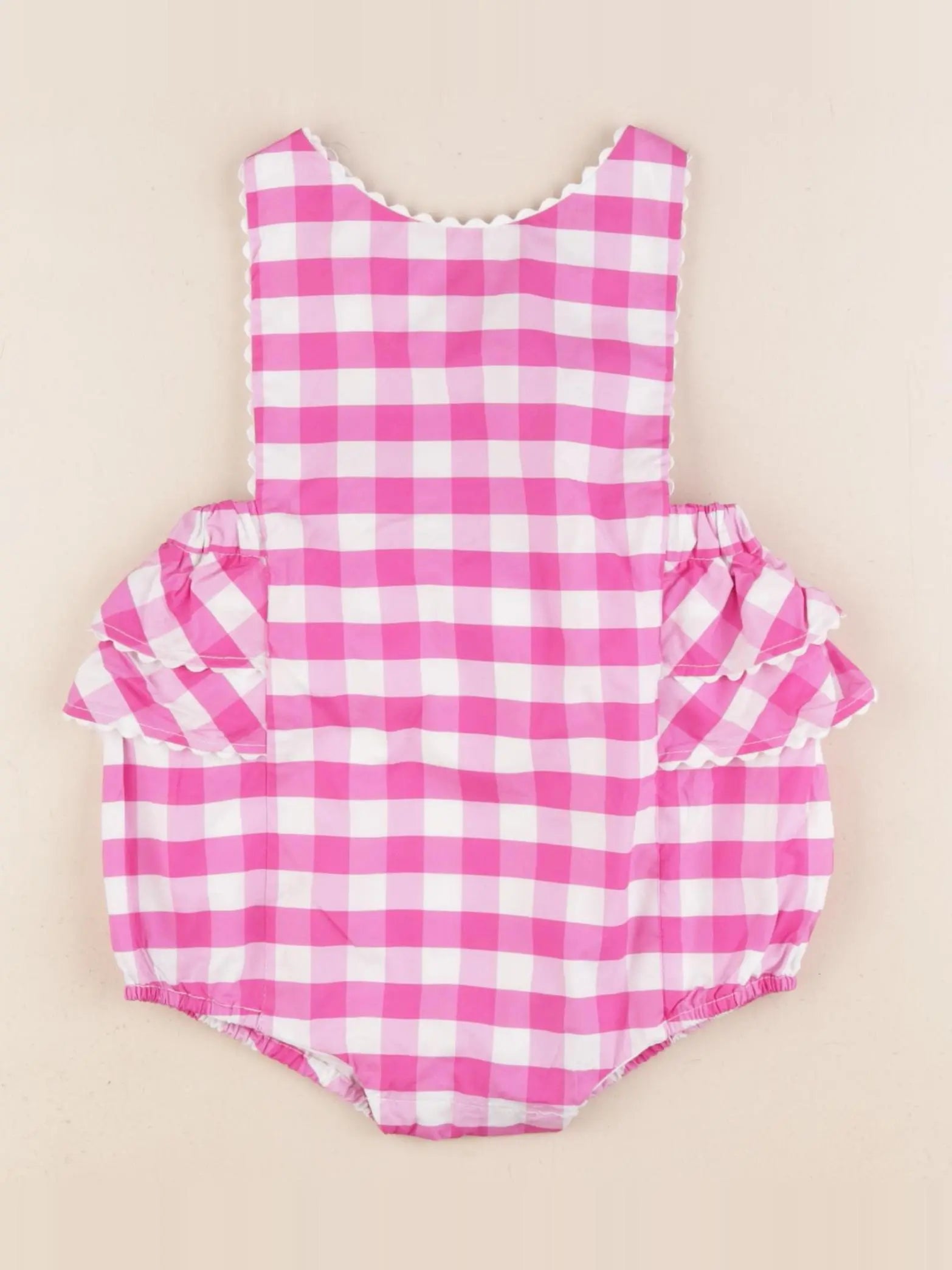 Jacadi - salopette rose, blanc - 18 mois