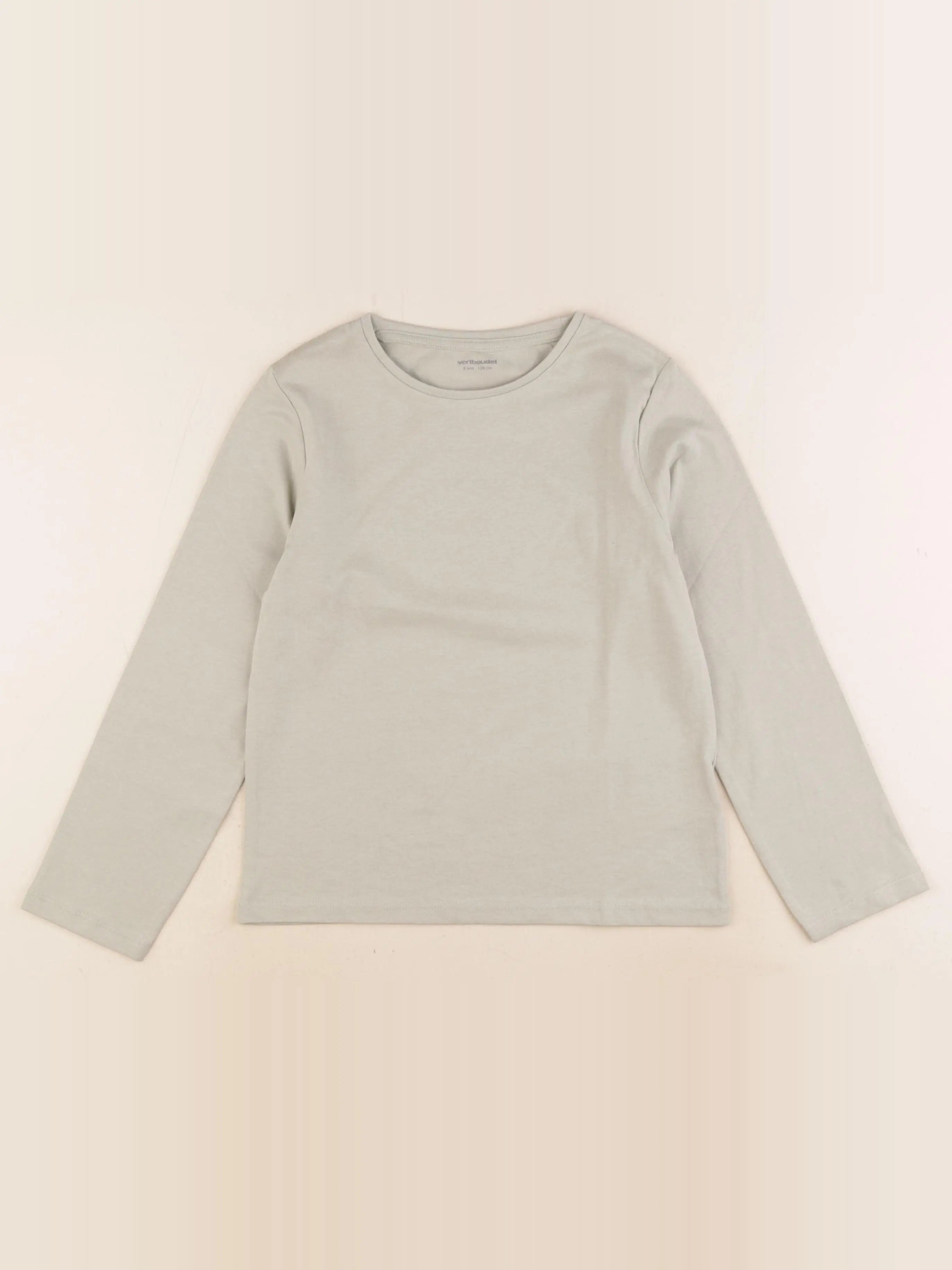 Vertbaudet - tee-shirt vert - 8 ans