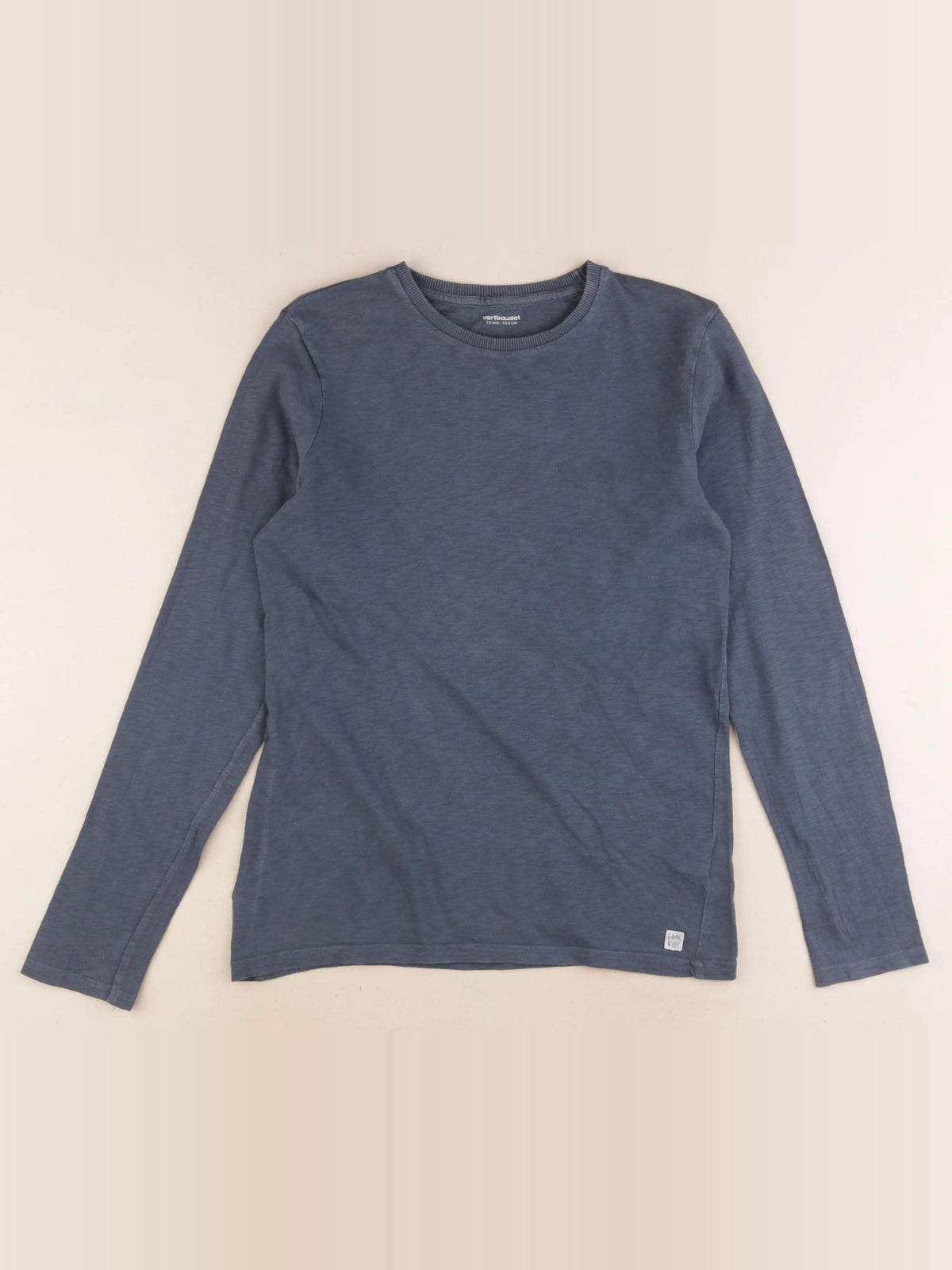 Vertbaudet - tee-shirt bleu - 12 ans