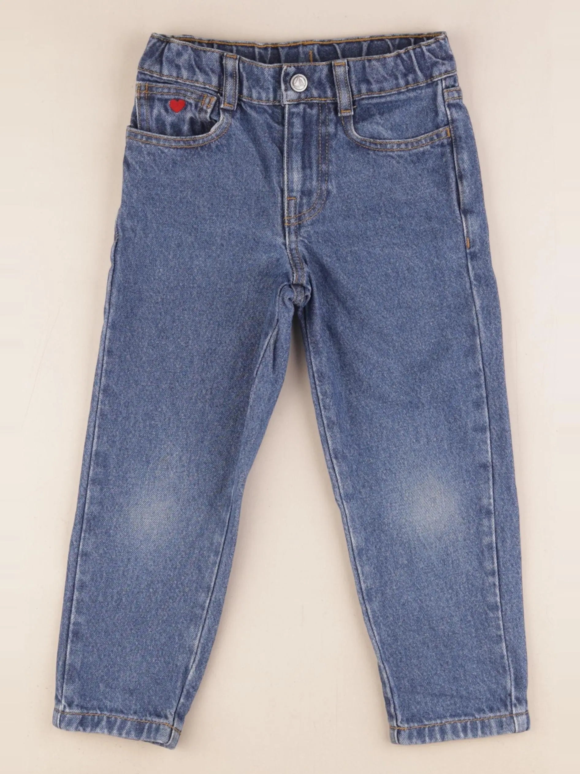 Petit Bateau - jean bleu - 5 ans