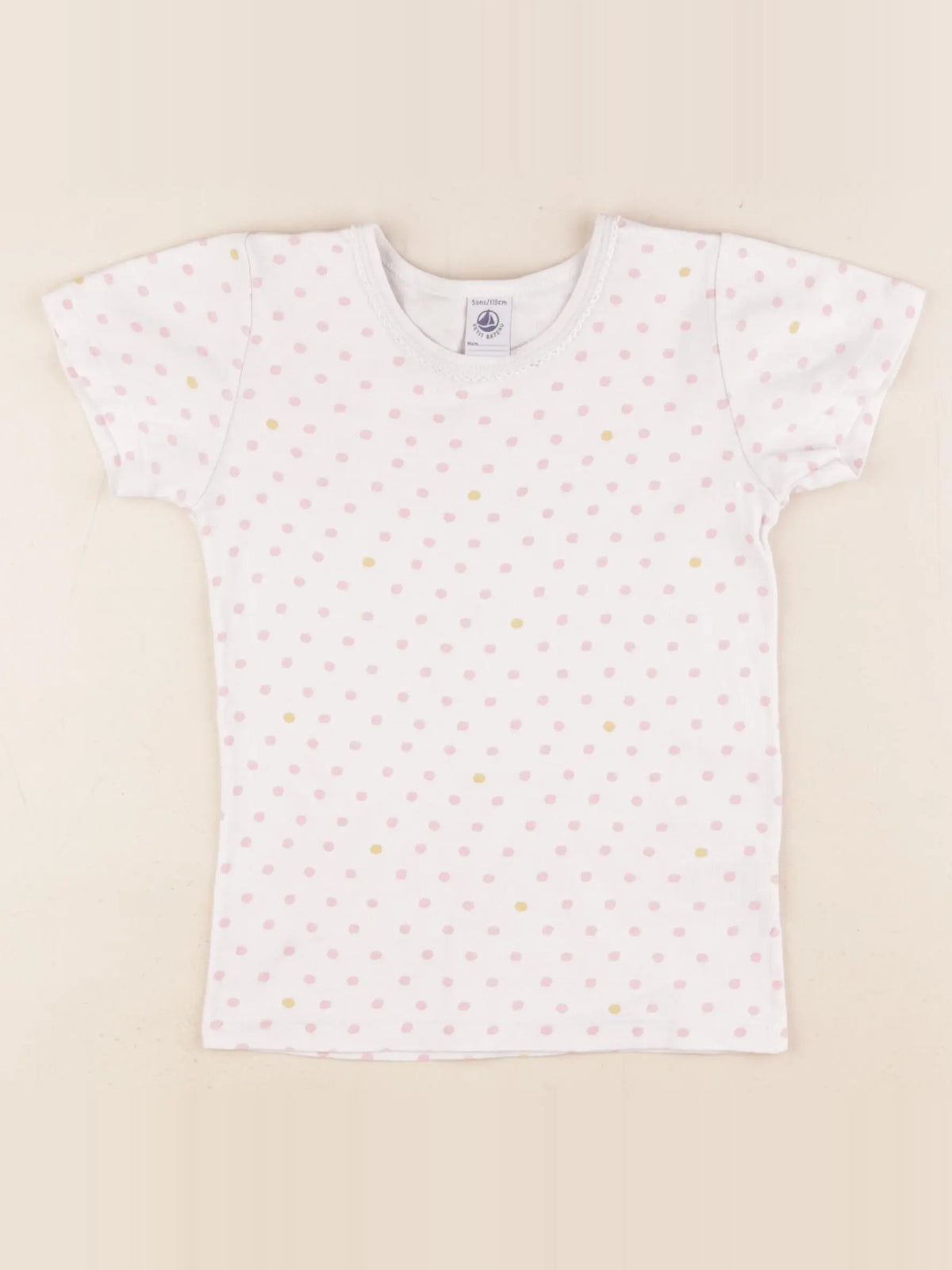 Petit Bateau - maillot de corps blanc - 5 ans