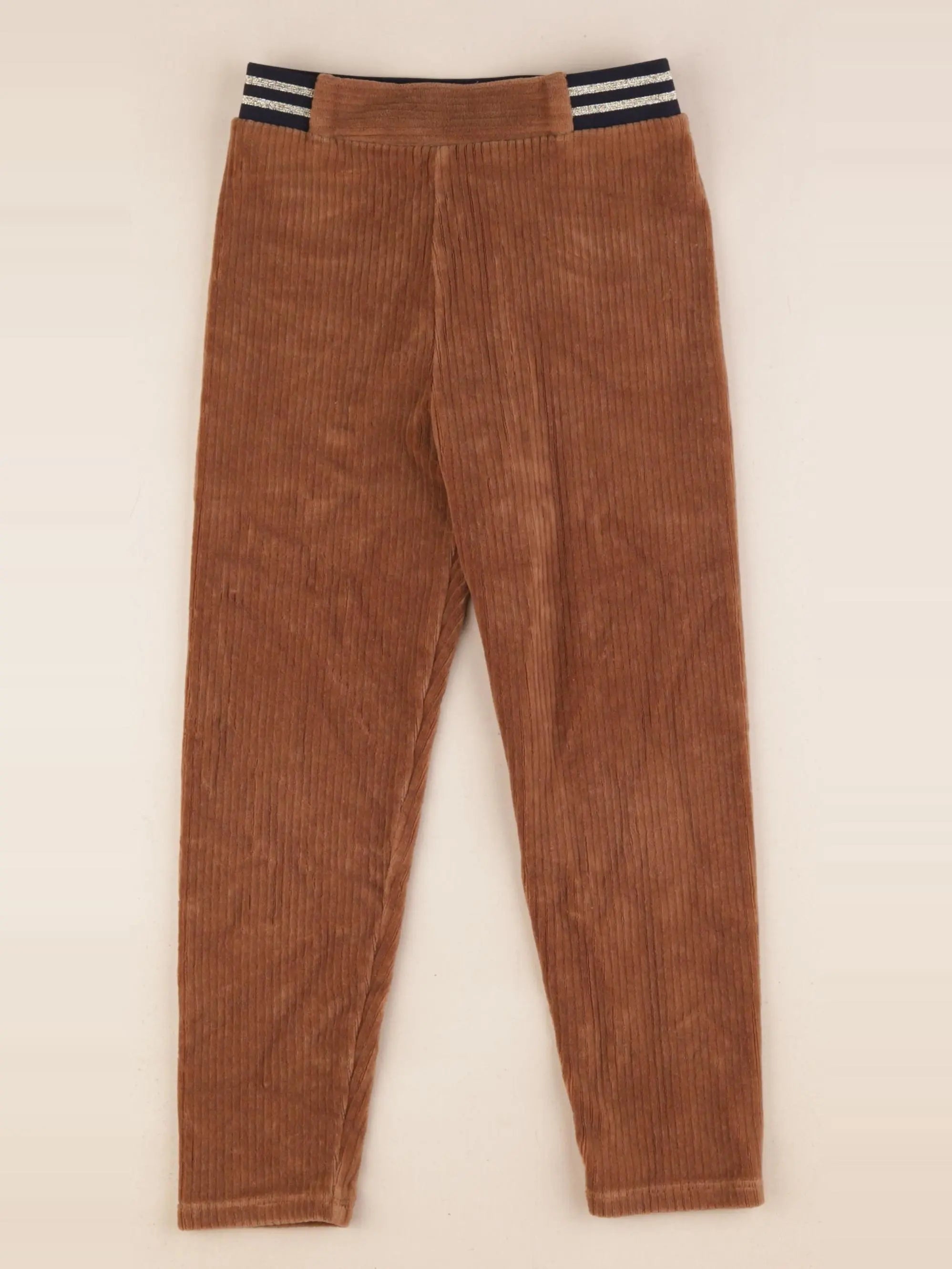 Vertbaudet - legging marron - 6 ans