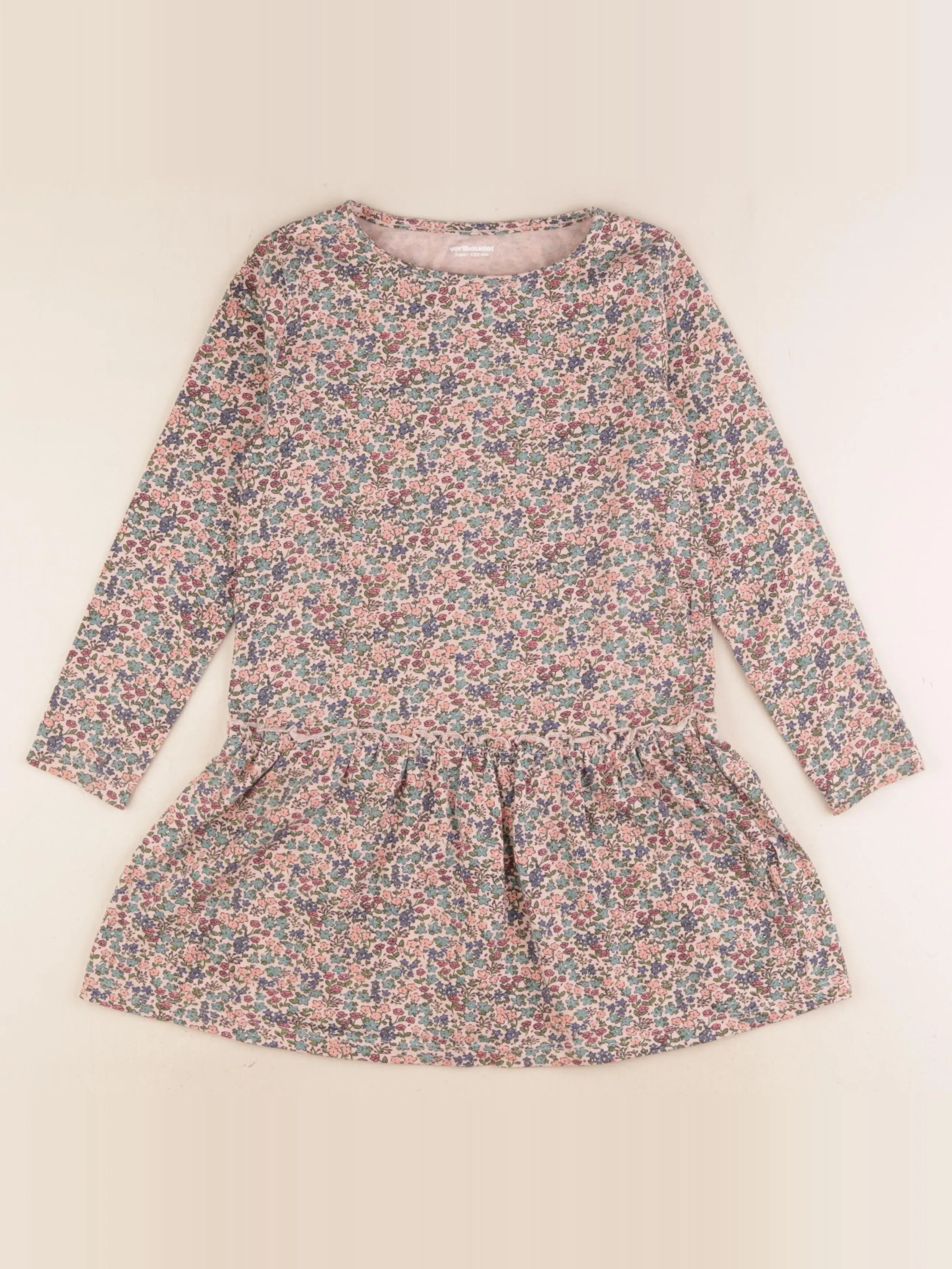 Vertbaudet - robe rose - 7 ans