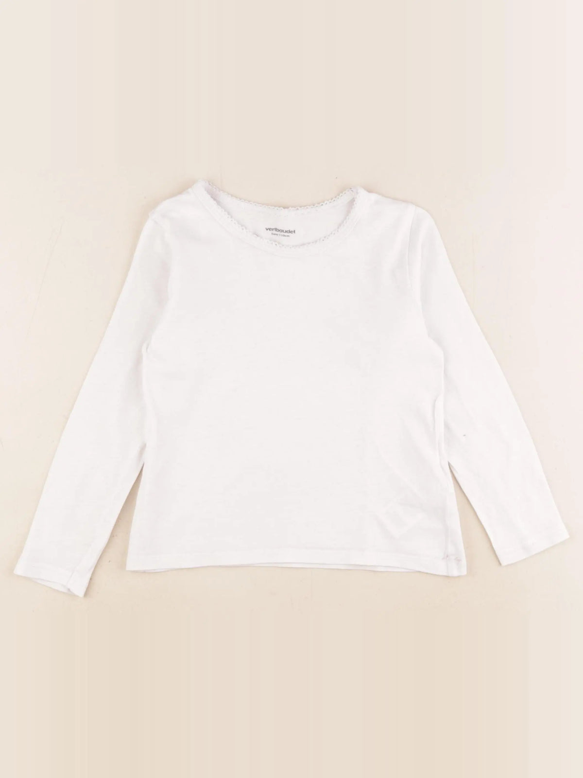 Vertbaudet - maillot de corps blanc - 5 ans