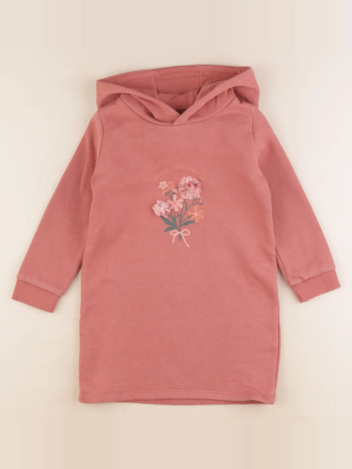 Vertbaudet - robe rose - 4 ans