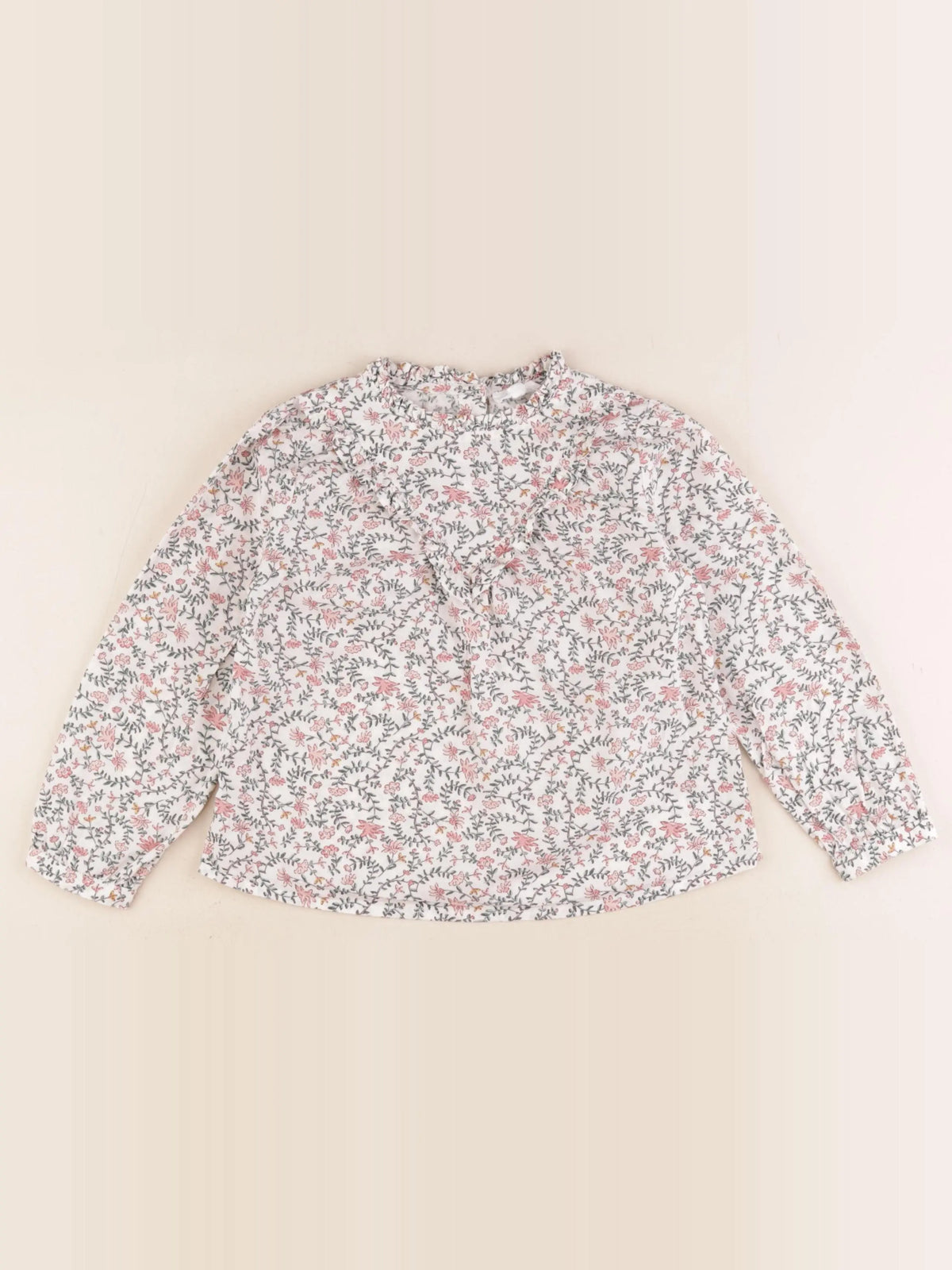 Vertbaudet - blouse blanc - 5 ans