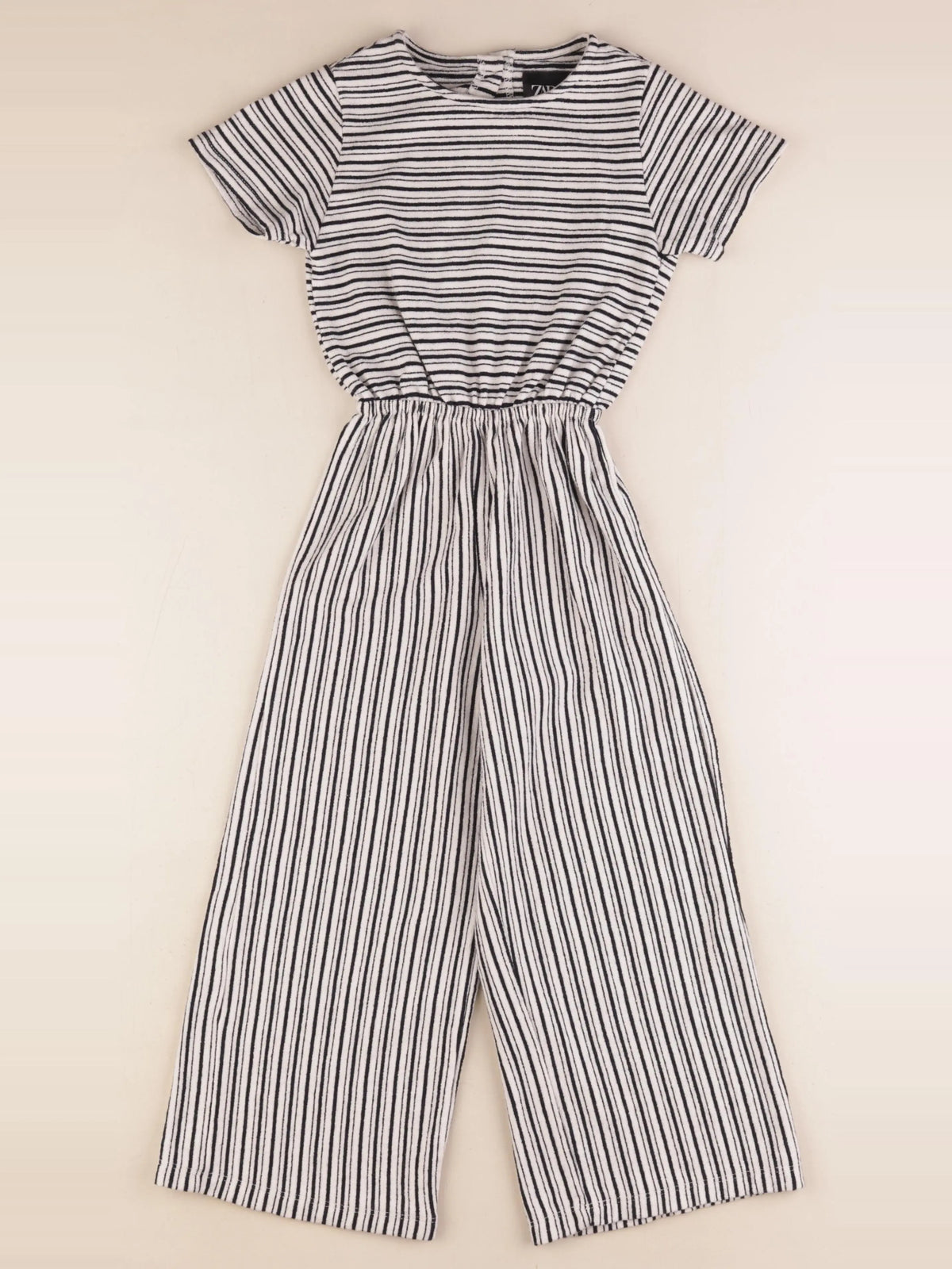 Zara - combinaison beige, bleu - 6 ans