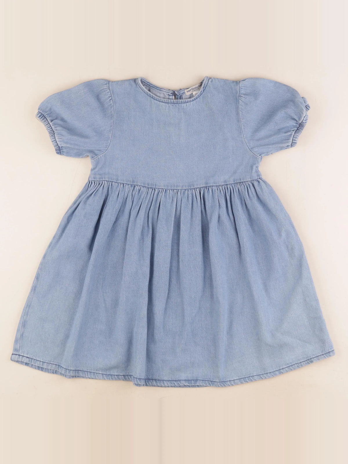 Vertbaudet - robe bleu - 5 ans