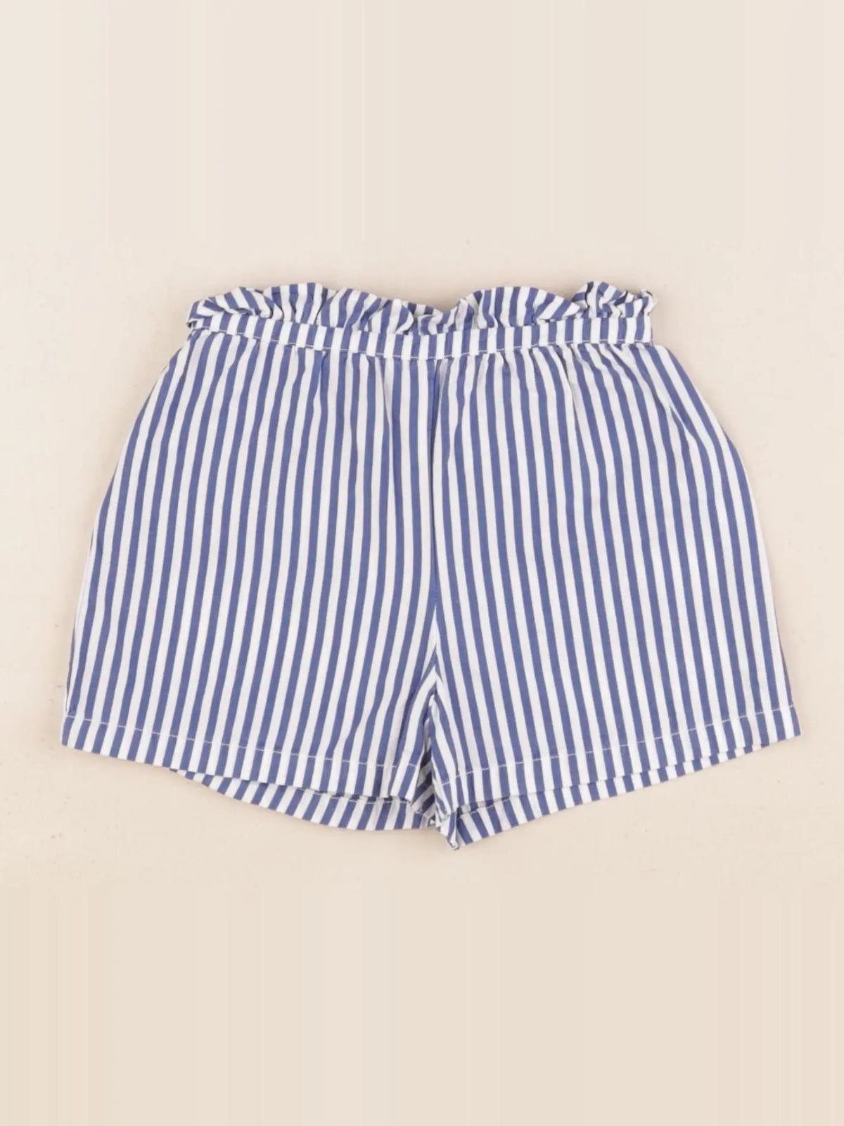 Jacadi - short blanc, bleu - 1 an