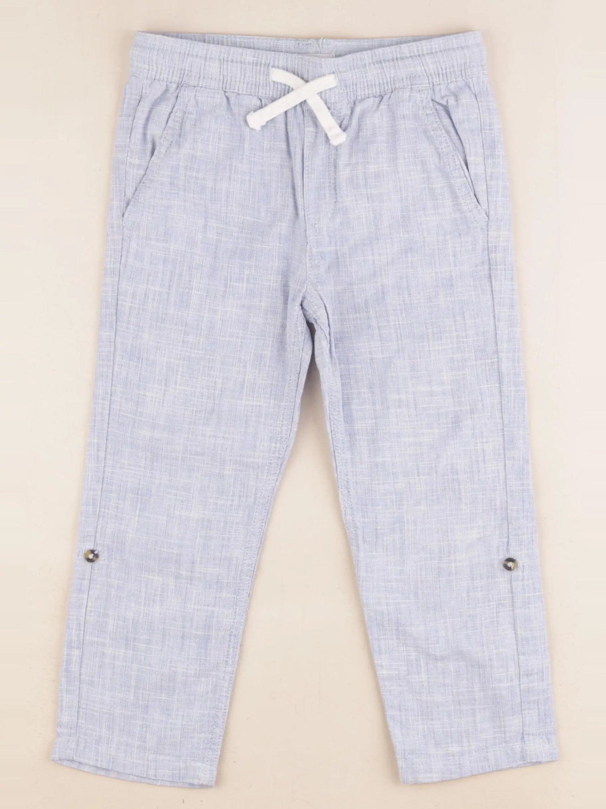 Vertbaudet - pantalon bleu - 4 ans