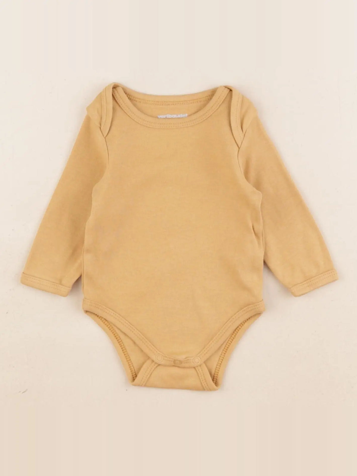 Vertbaudet - body jaune - 3 mois