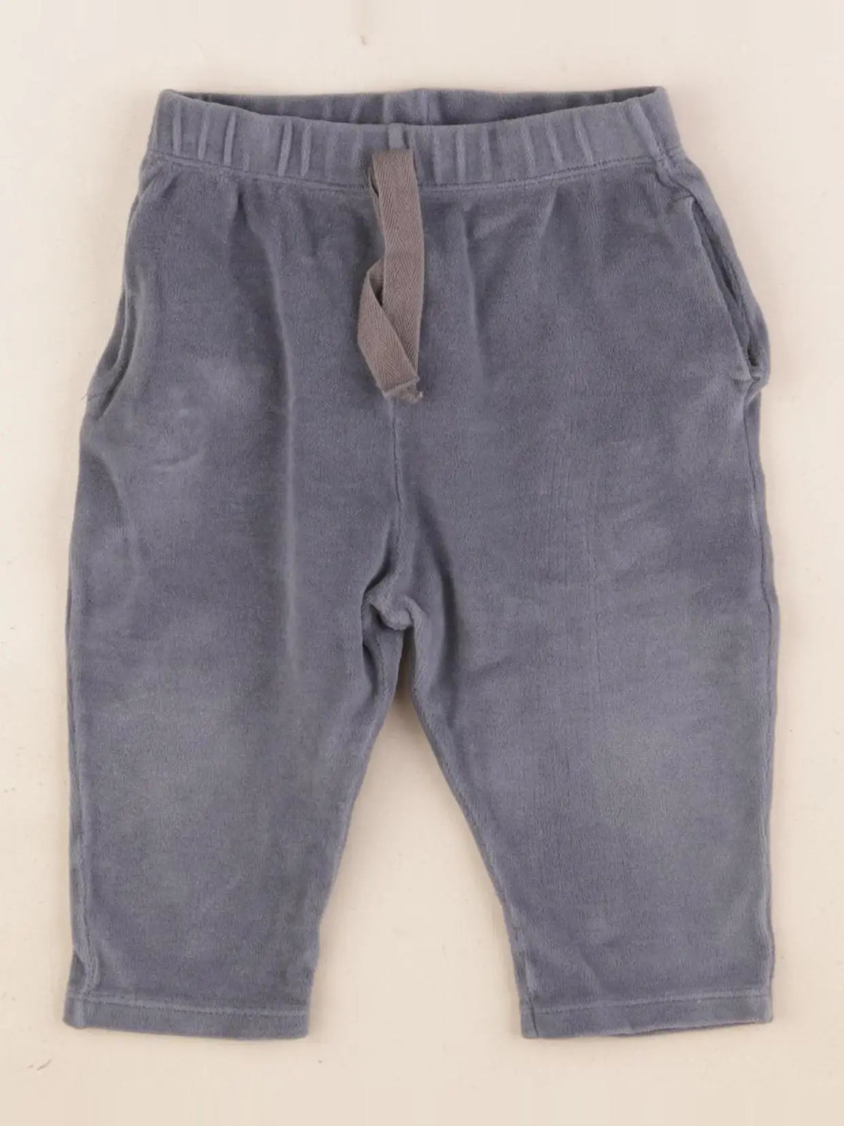 Petit Bateau - jogging bleu - 12 mois