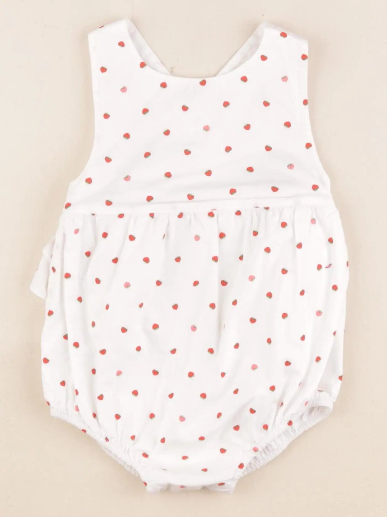 Jacadi - combinaison blanc, rouge - 12 mois