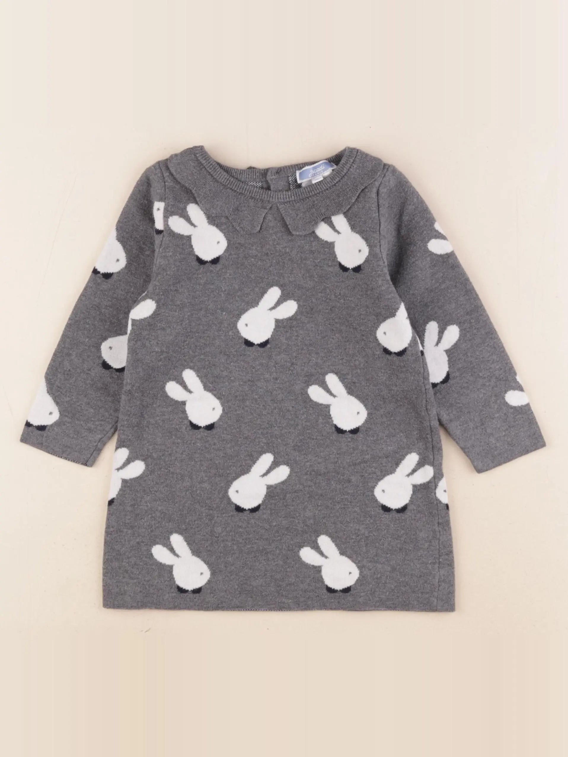 Jacadi - robe gris - 18 mois