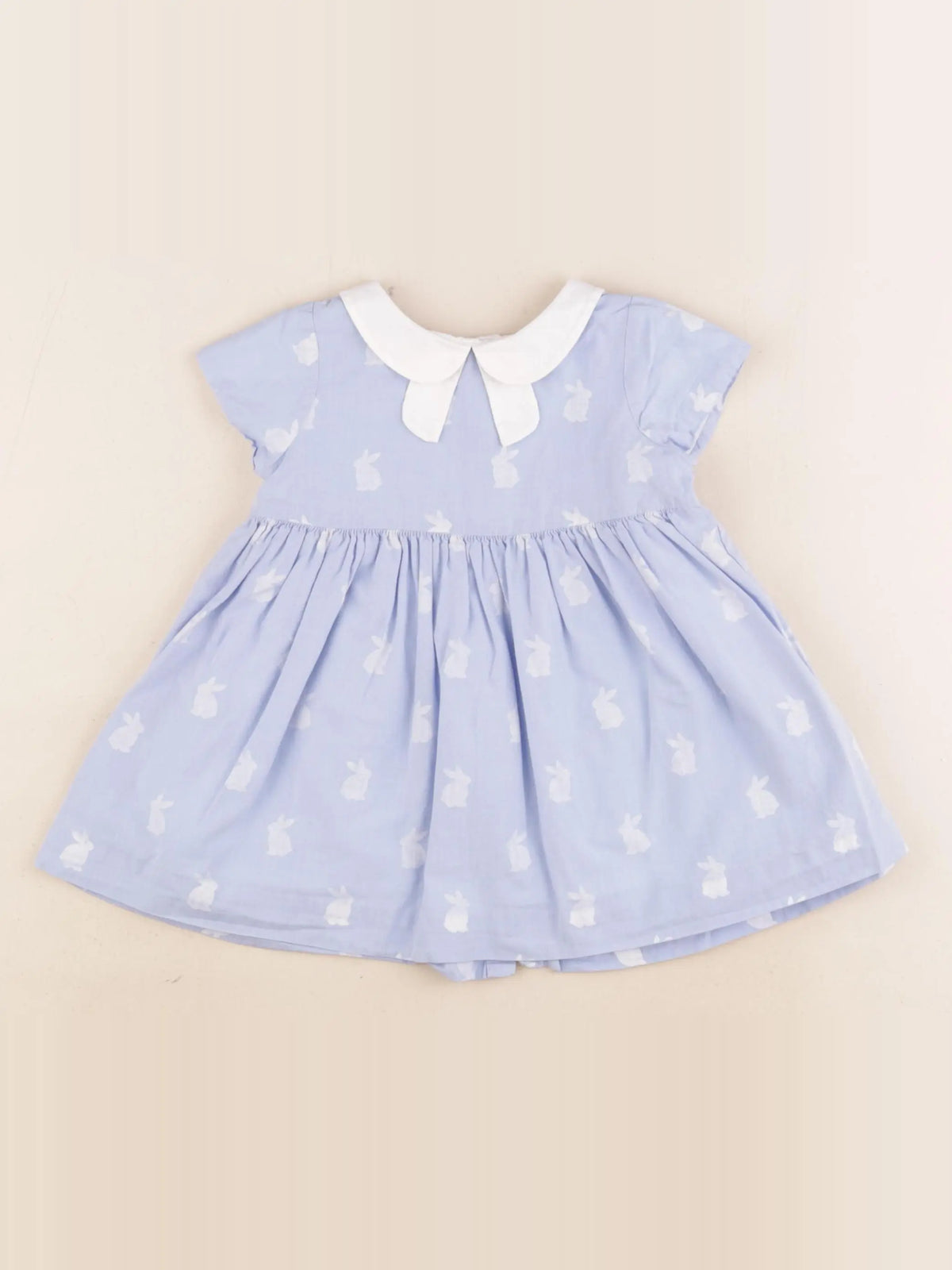 Jacadi - robe bleu - 12 mois
