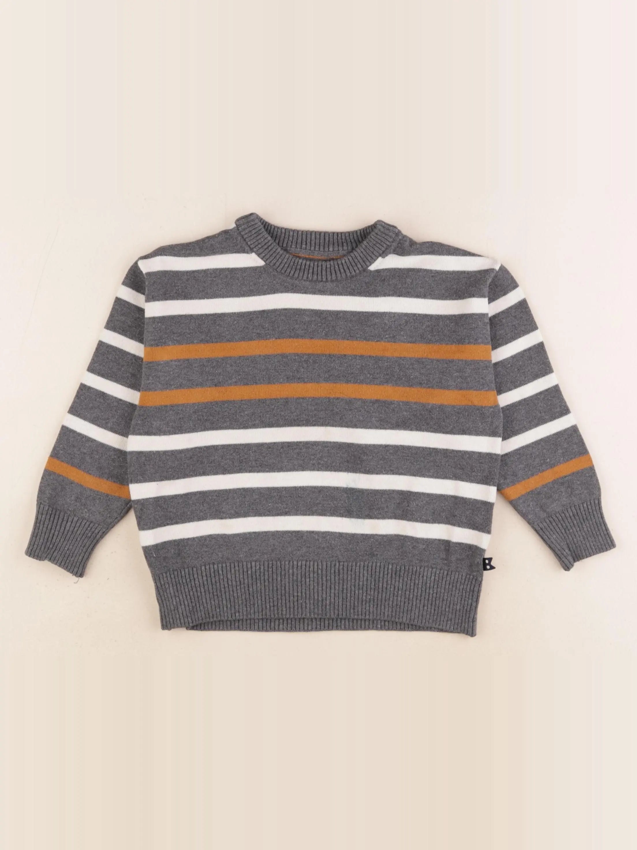 Okaidi - pull gris - 3 ans