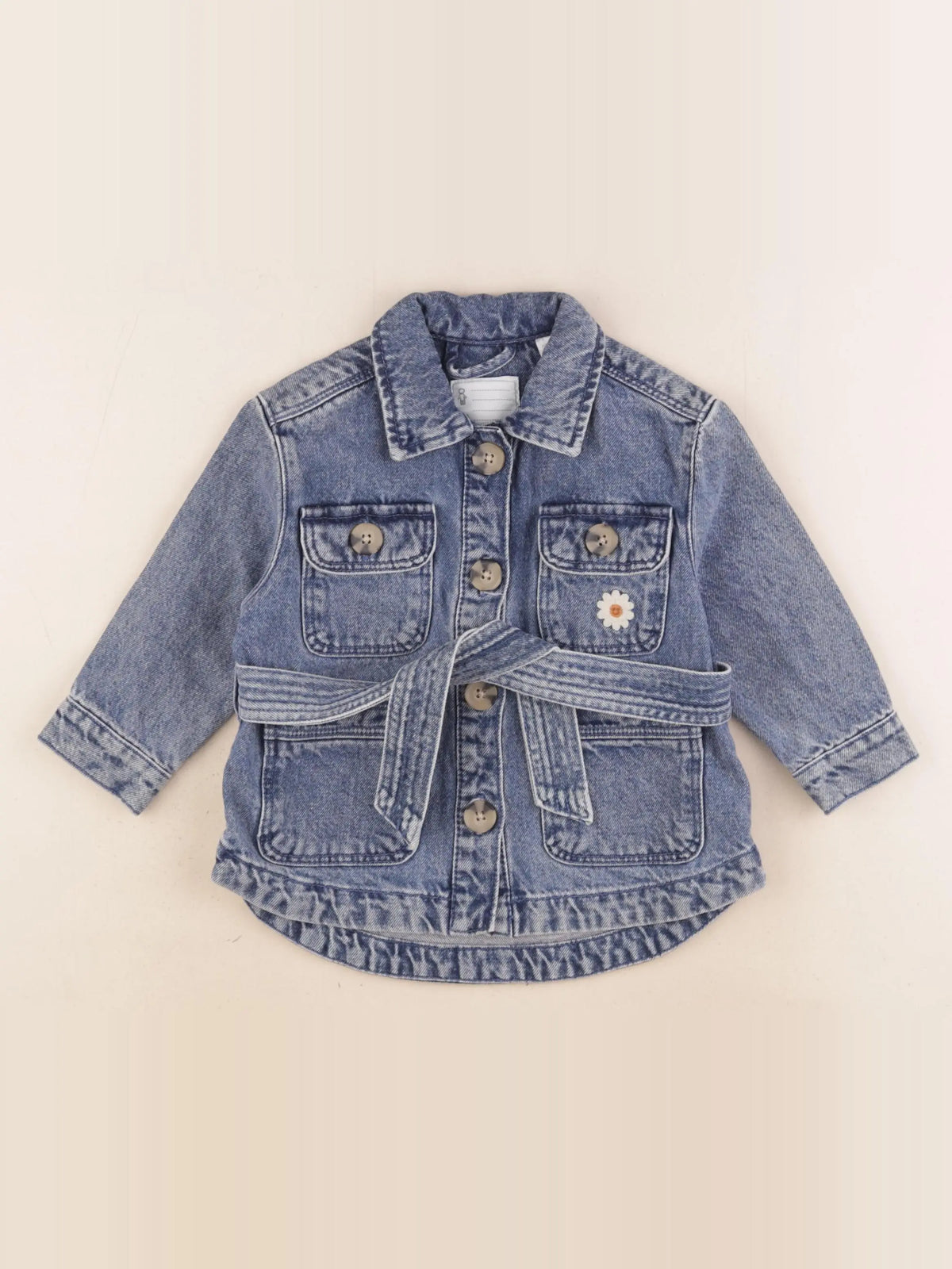 Vertbaudet - veste bleu - 2 ans